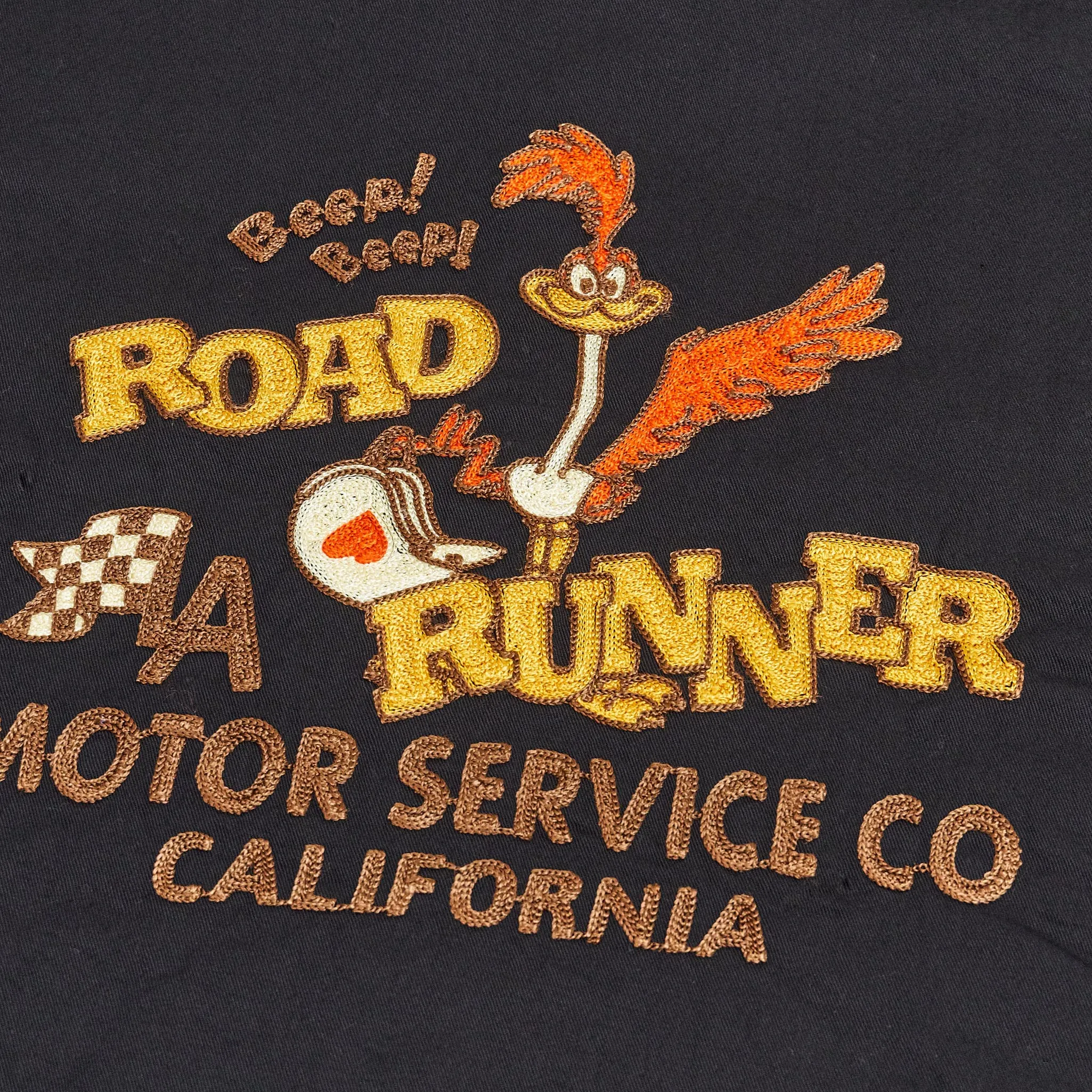 Sugar Cane MFG Road Runner Motor Service Garage Shirt sold by DeeCee style product image thumbnail 3