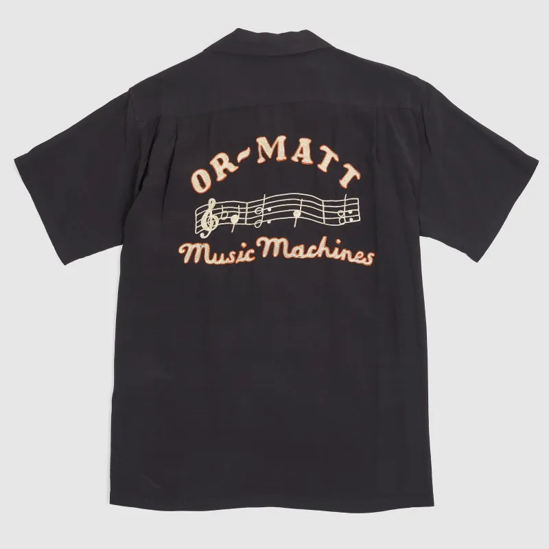 Sugar Cane Style Eyes Or-Matt Music Machines Bowling Shirt sold by DeeCee style