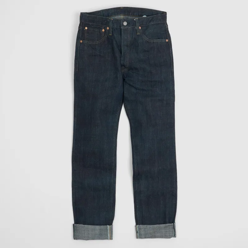 Sugar Cane Edo Ai Denim Natural Indigo Jeans, 55th Anniversary Collection sold by DeeCee style