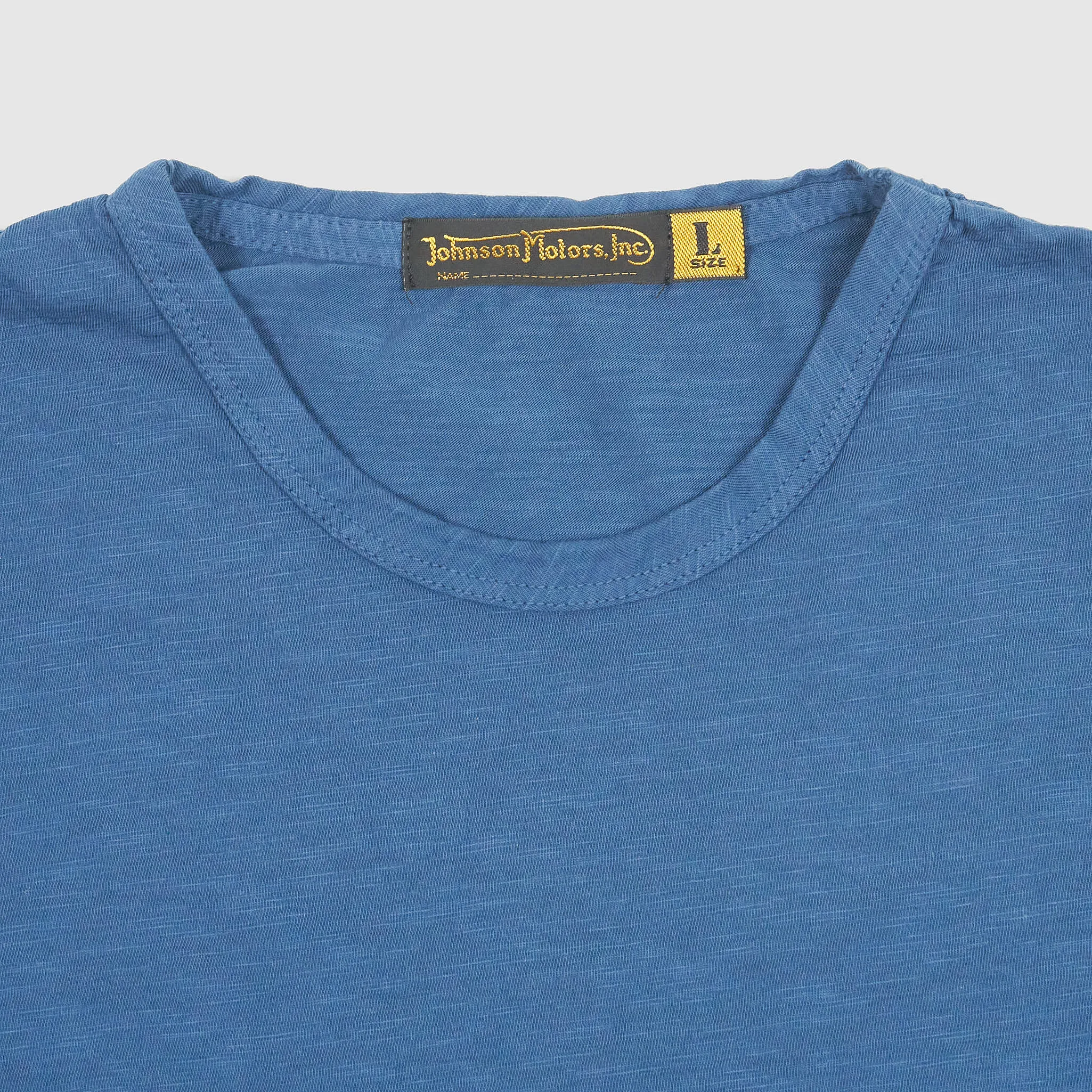 Johnson Motors Blank Crew Neck Basic T-Shirt sold by DeeCee style product image thumbnail 4