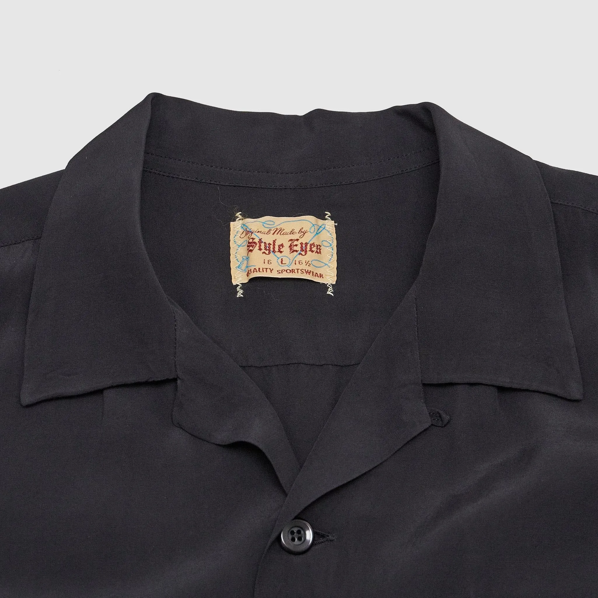 Sugar Cane Style Eyes Sullivan Paint Co. Bowling Shirt sold by DeeCee style product image thumbnail 4