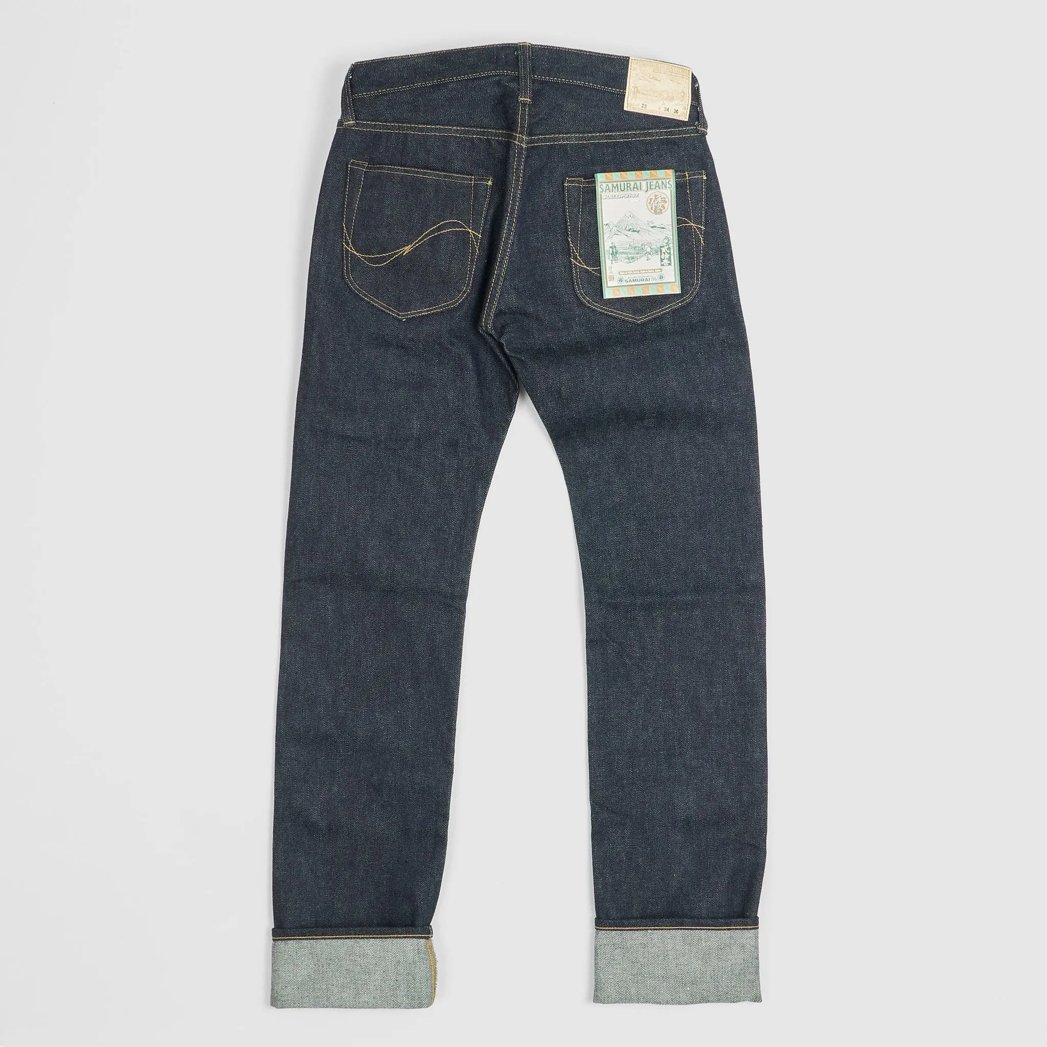 Samurai Jeans Tight Straight 21oz Selvage Denim Jeans sold by DeeCee style product image thumbnail 3