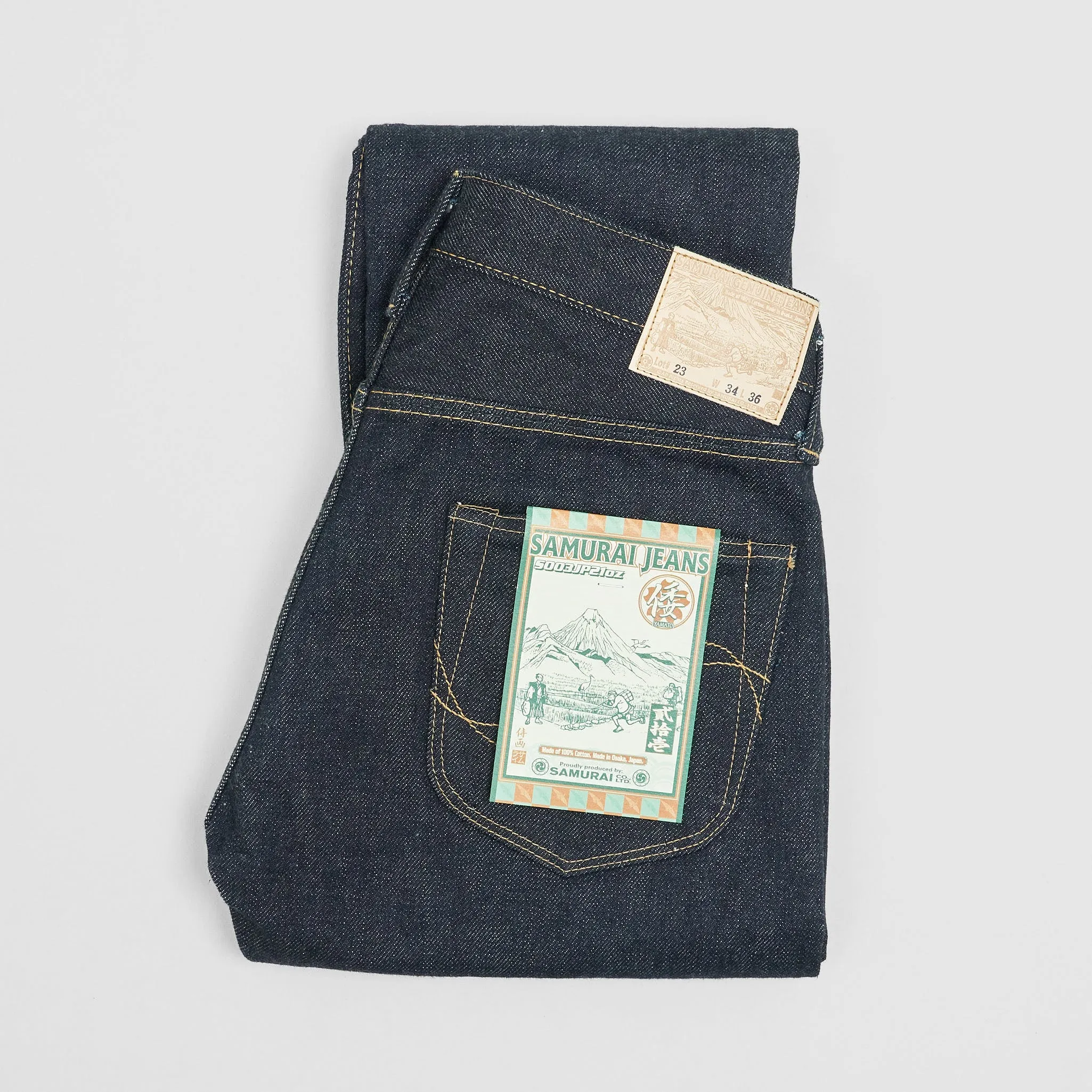 Samurai Jeans Tight Straight 21oz Selvage Denim Jeans sold by DeeCee style product image thumbnail 2