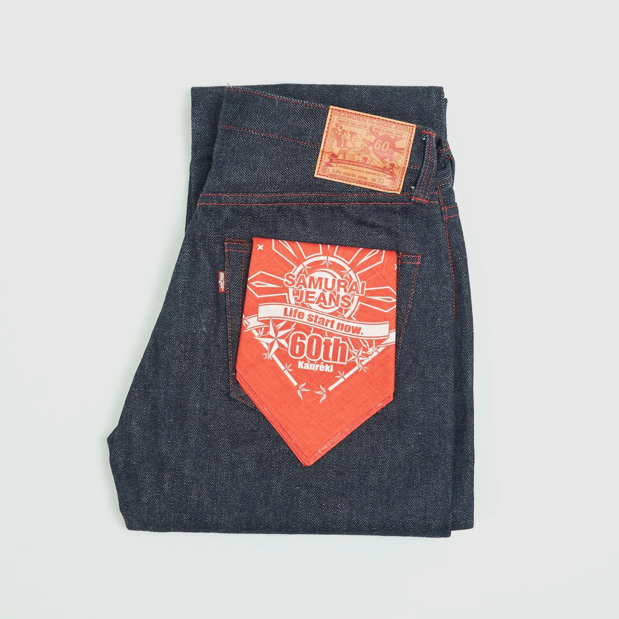 Samurai Jeans 21oz 60th Birthday Special Edition Jeans sold by DeeCee style product image thumbnail 3