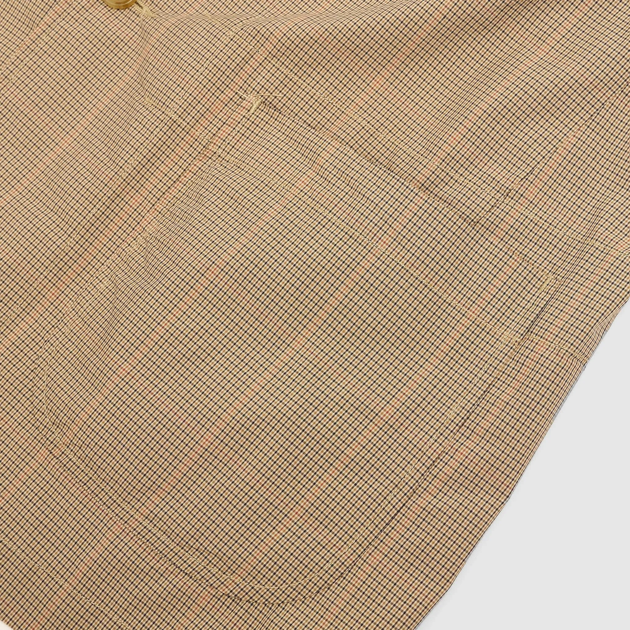 Engineered Garments Mini Tattersall Blazer Jacket Khaki sold by DeeCee style product image thumbnail 3