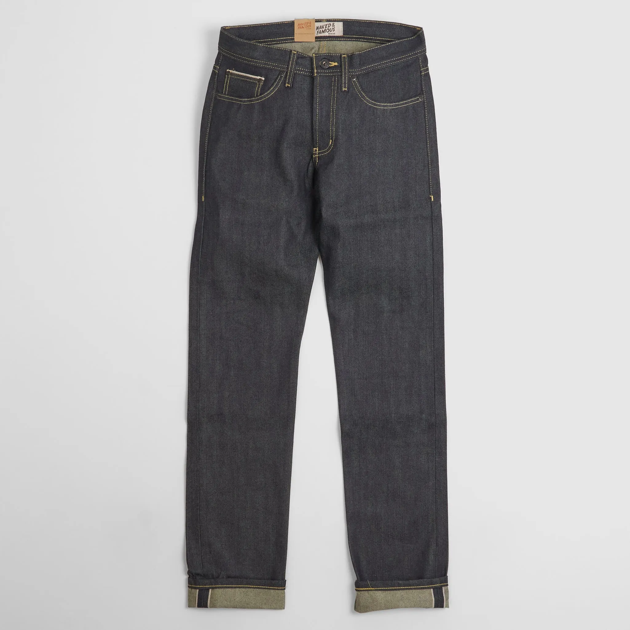 Naked & Famous Guardian Selvage Denim Weird Guy sold by DeeCee style