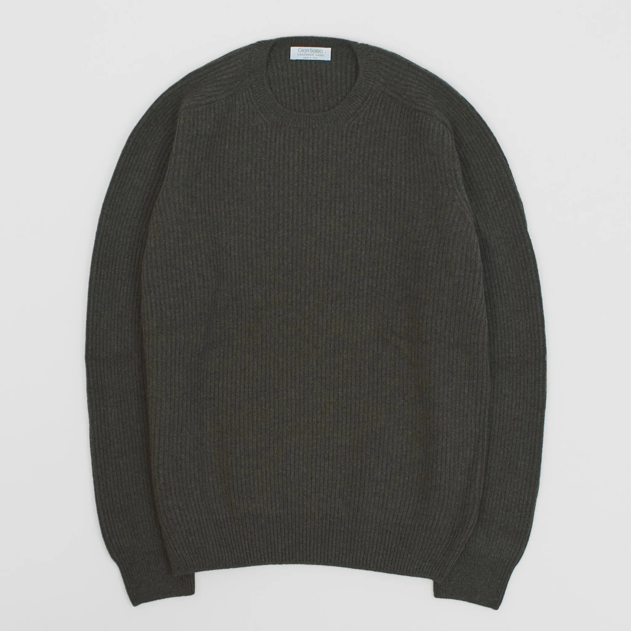 Gran Sasso Rip Knit Crew Neck Pullover sold by DeeCee style product image thumbnail 2
