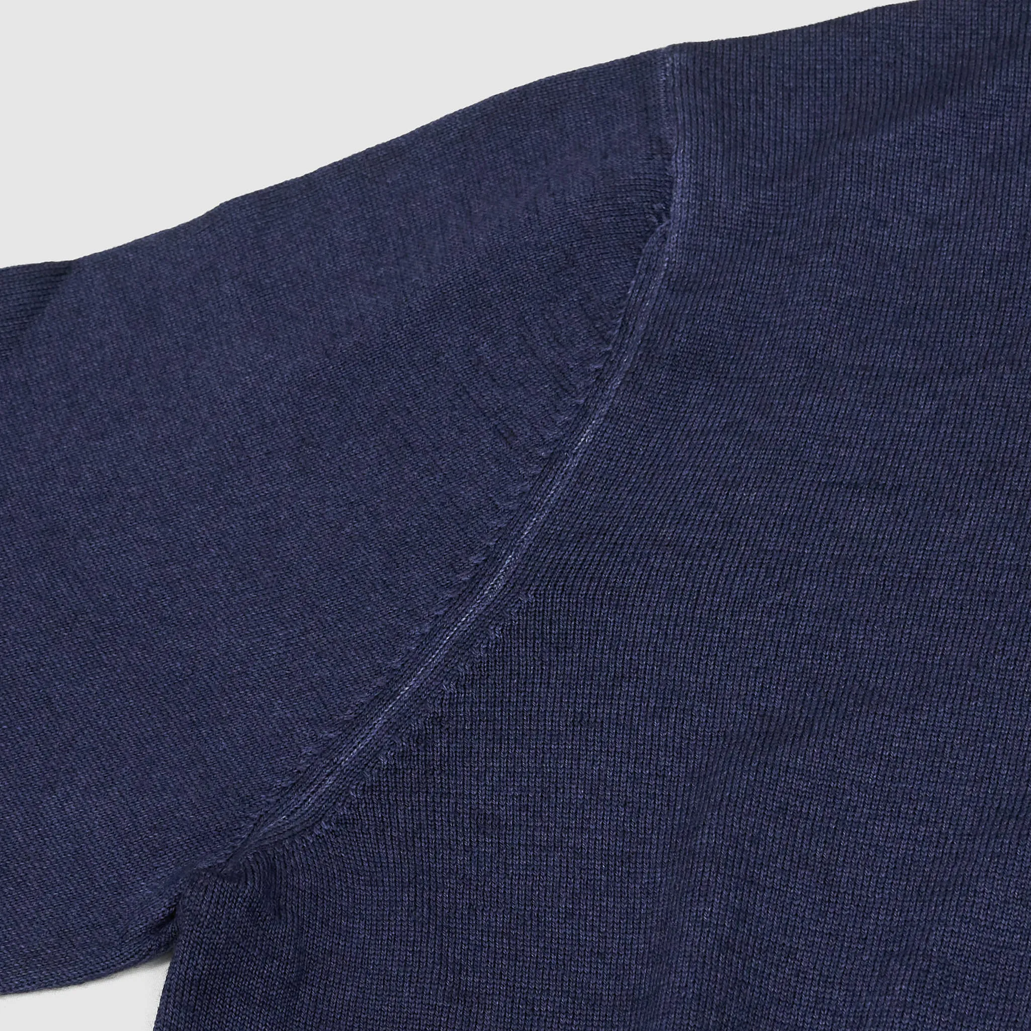 Gran Sasso Stone Washed Merino Crew Neck Pullover sold by DeeCee style product image thumbnail 4