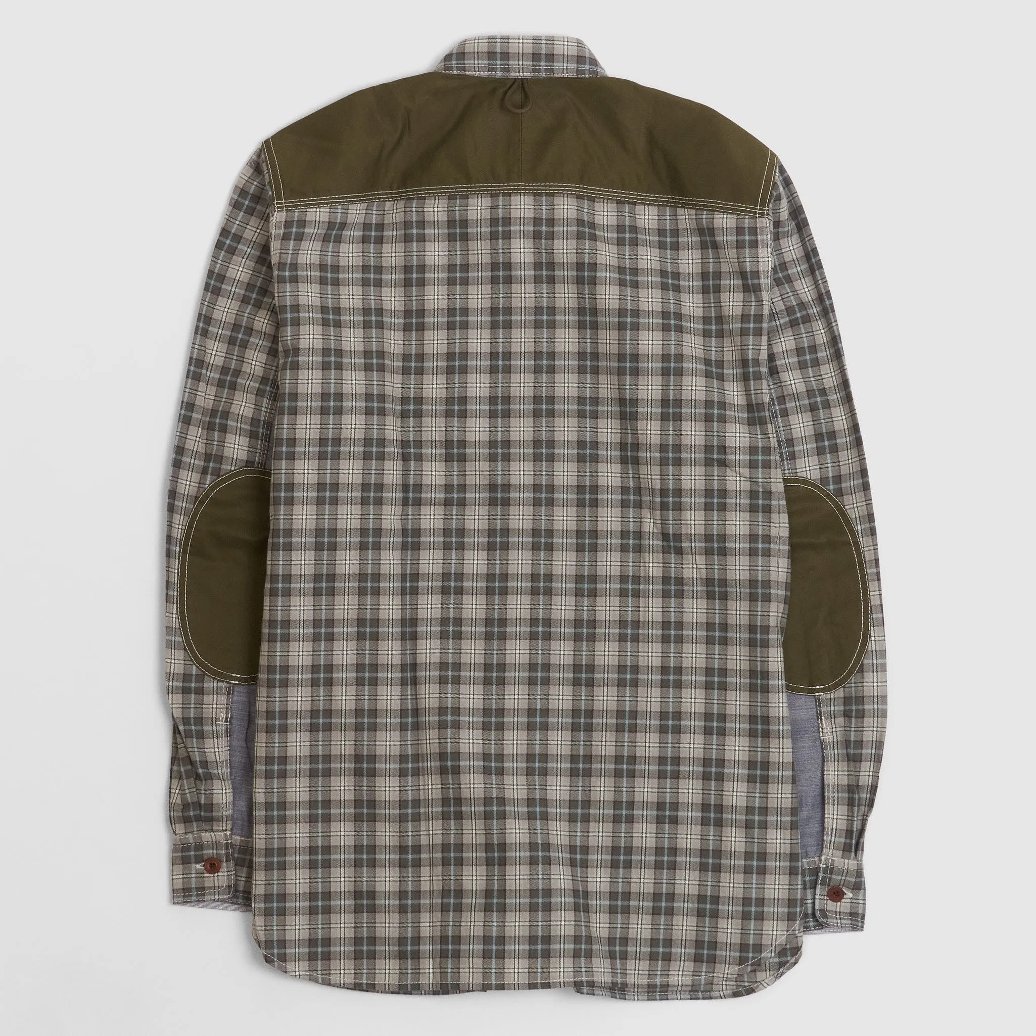 Junya Watanabe Man Green Check Work Shirt sold by DeeCee style product image thumbnail 3