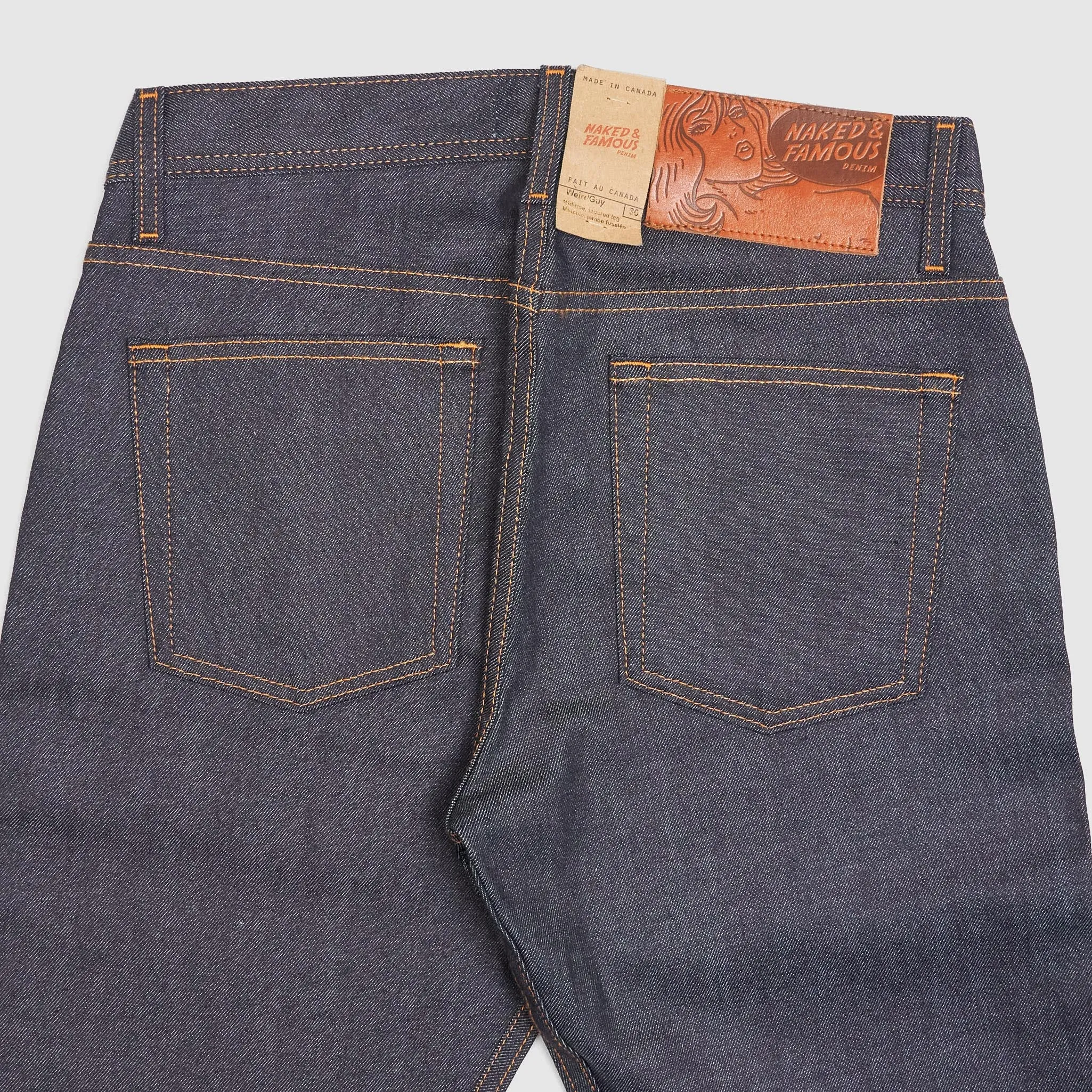 Naked & Famous Stretch Selvage Denim Weird Guy sold by DeeCee style product image thumbnail 5