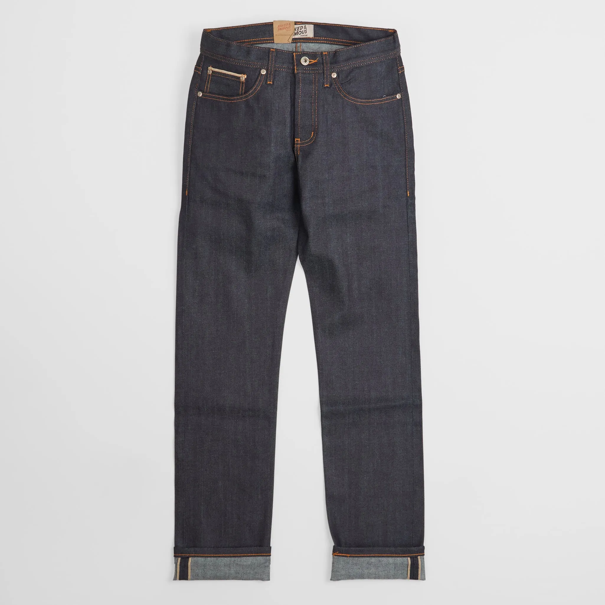 Naked & Famous Stretch Selvage Denim Weird Guy sold by DeeCee style