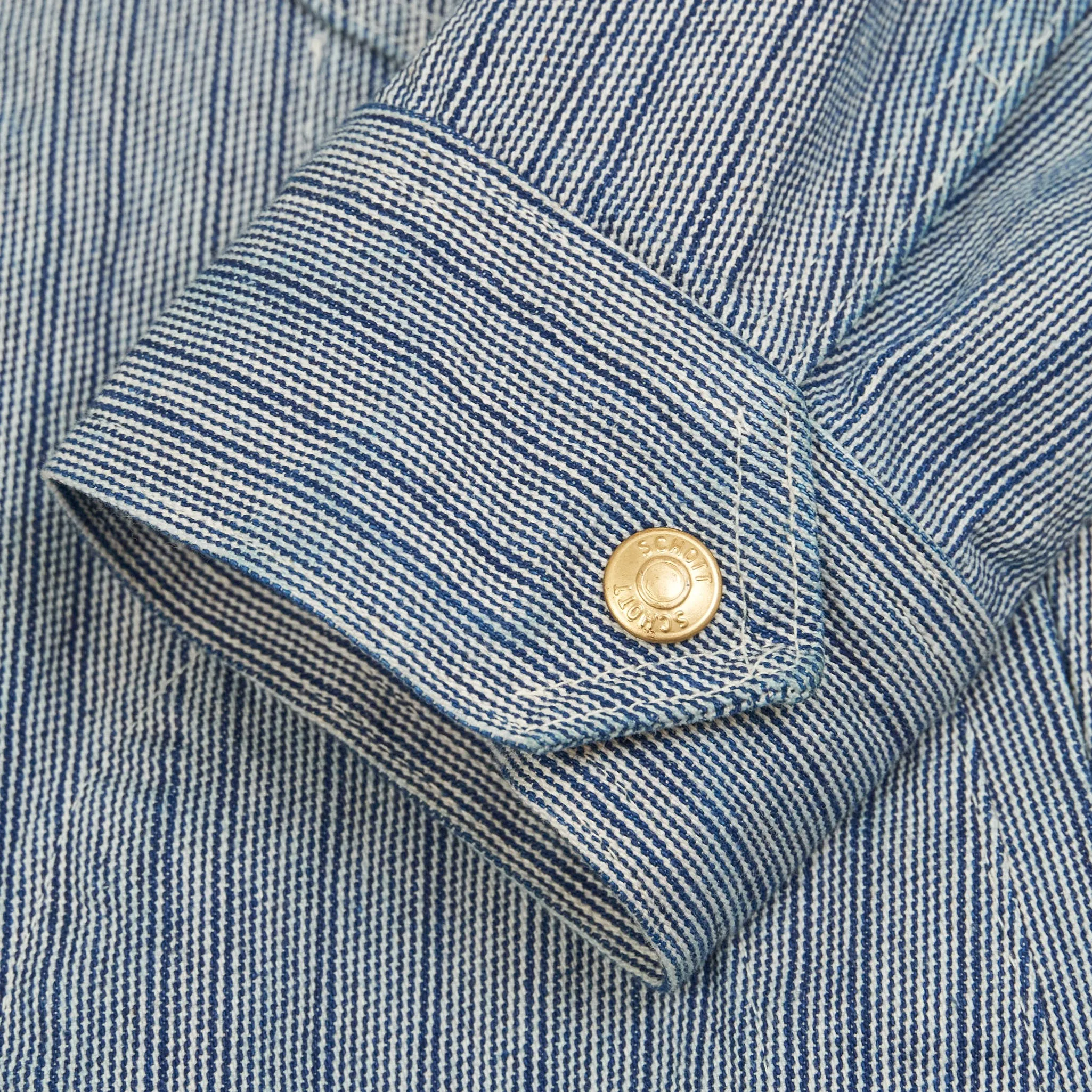 Schott NYC Perfecto Brand Workjacket Indigo sold by DeeCee style product image thumbnail 5