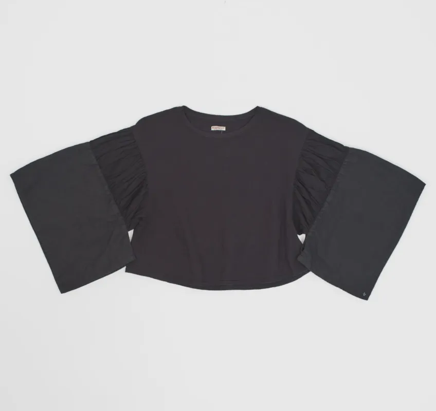 Kapital Ladies Short Batwing Sleeve T-Shirt made by DeeCee style