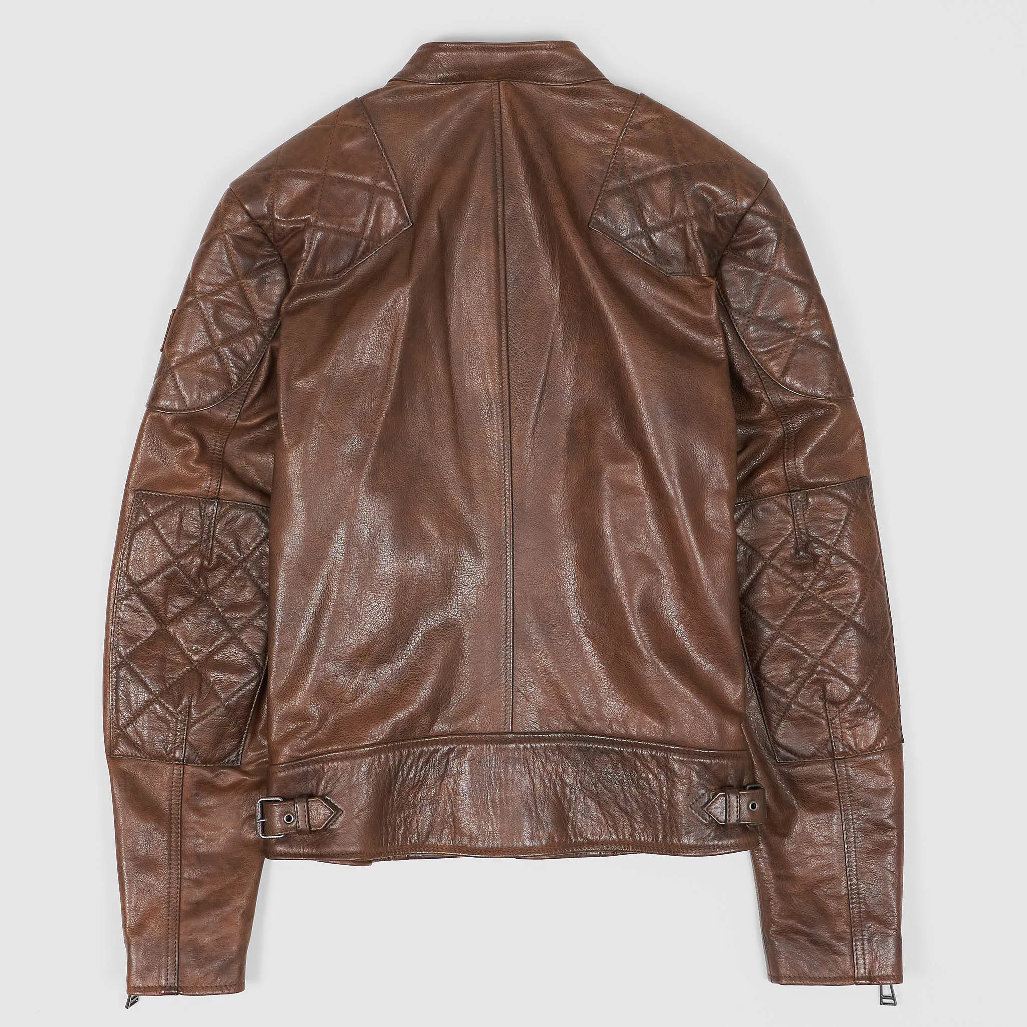Belstaff Outlaw Hand Waxed Leather Jacket Cotton Lining sold by DeeCee style product image thumbnail 3