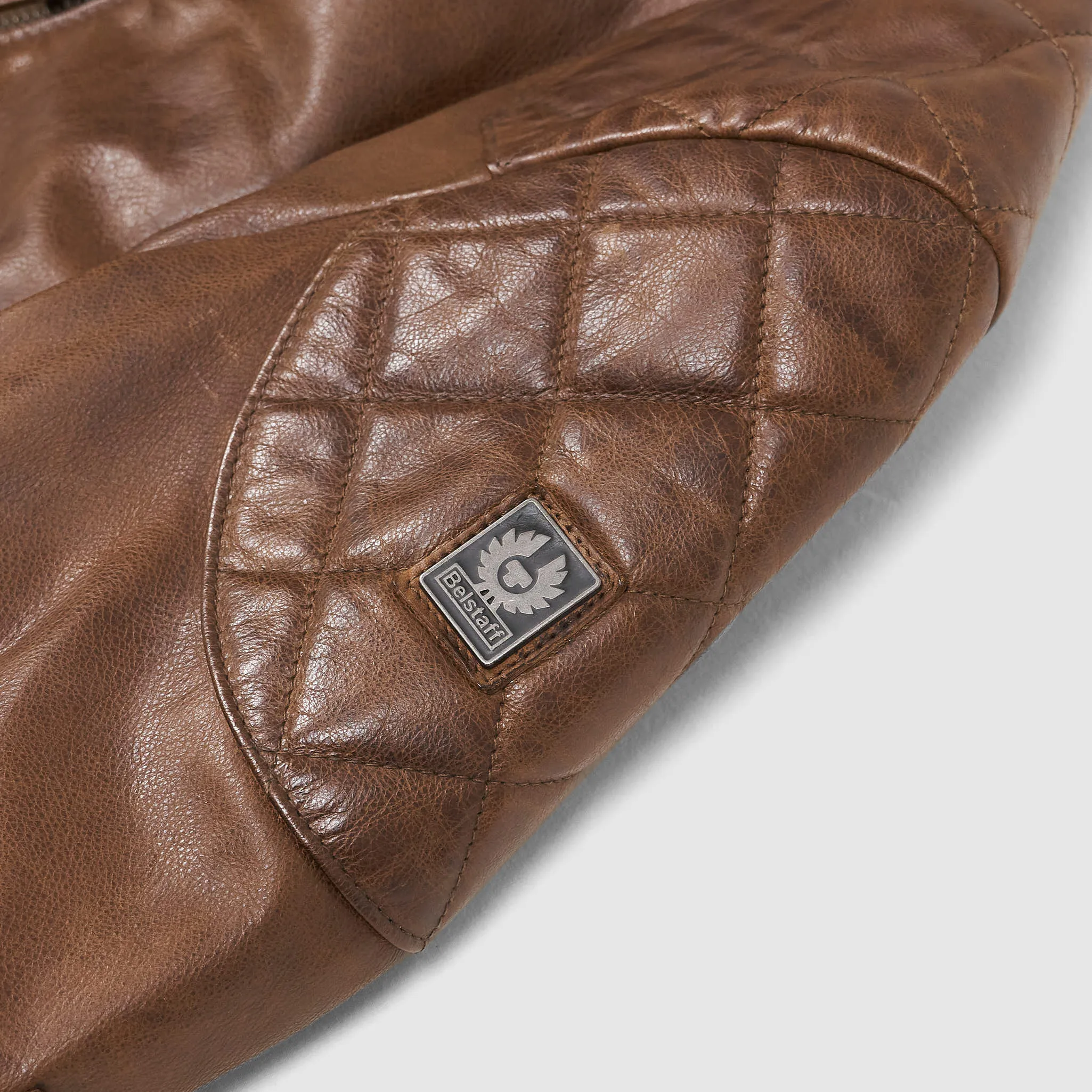 Belstaff Outlaw Hand Waxed Leather Jacket Cotton Lining sold by DeeCee style product image thumbnail 5