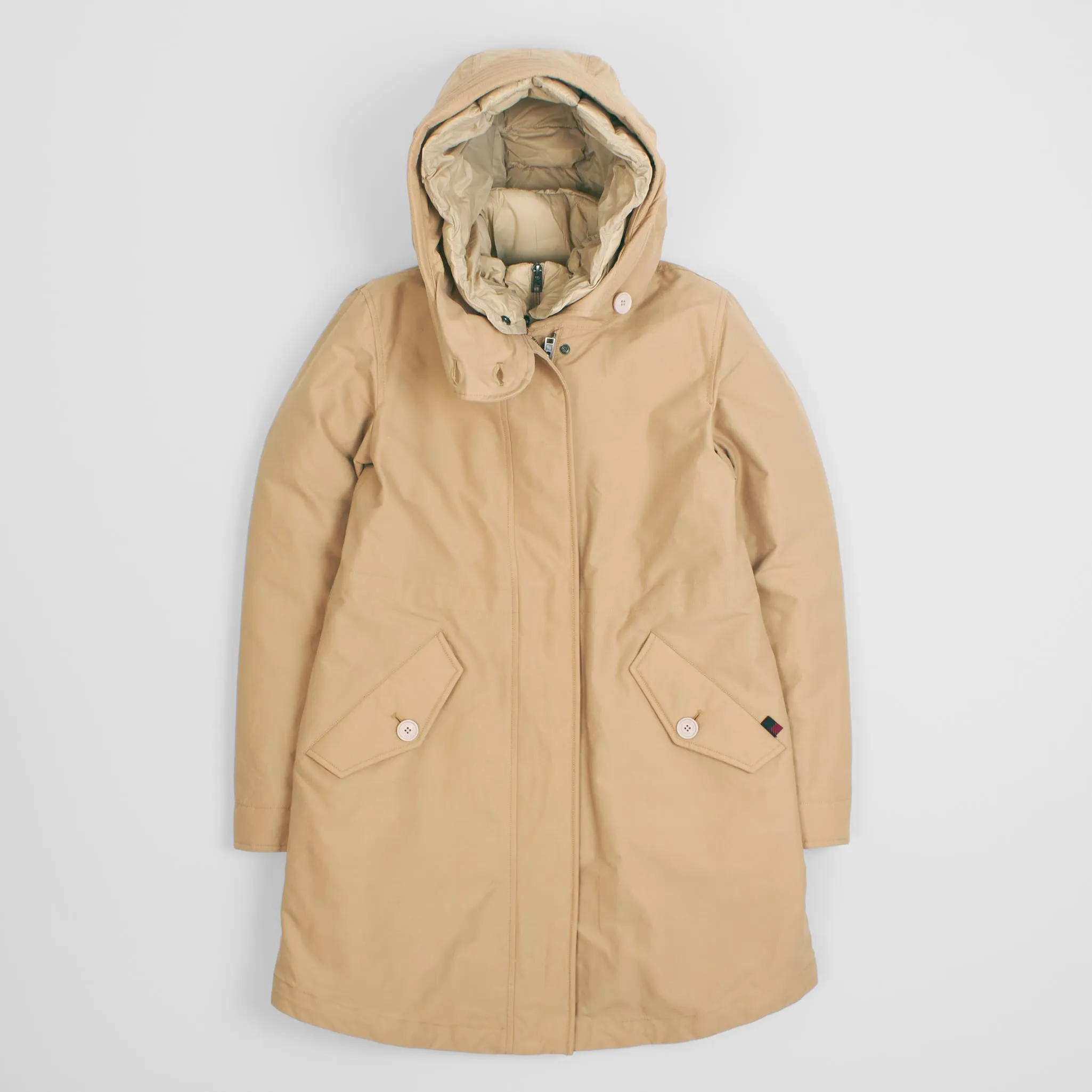 Woolrich Ladies Long Military 3 in 1 Parka sold by DeeCee style