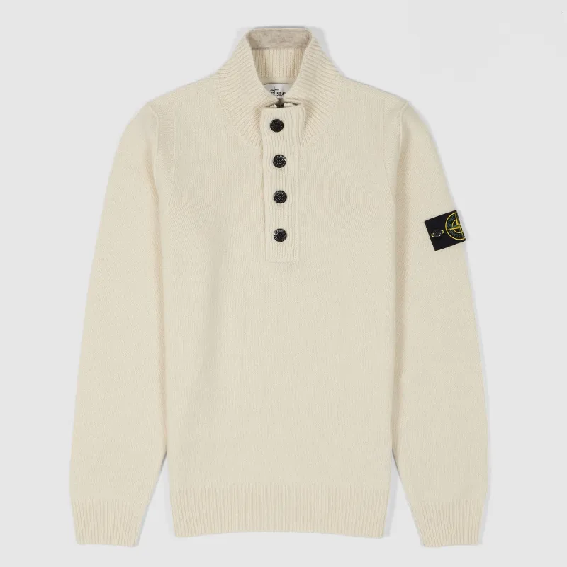 Stone Island Buttoned Half Zip Pullover sold by DeeCee style