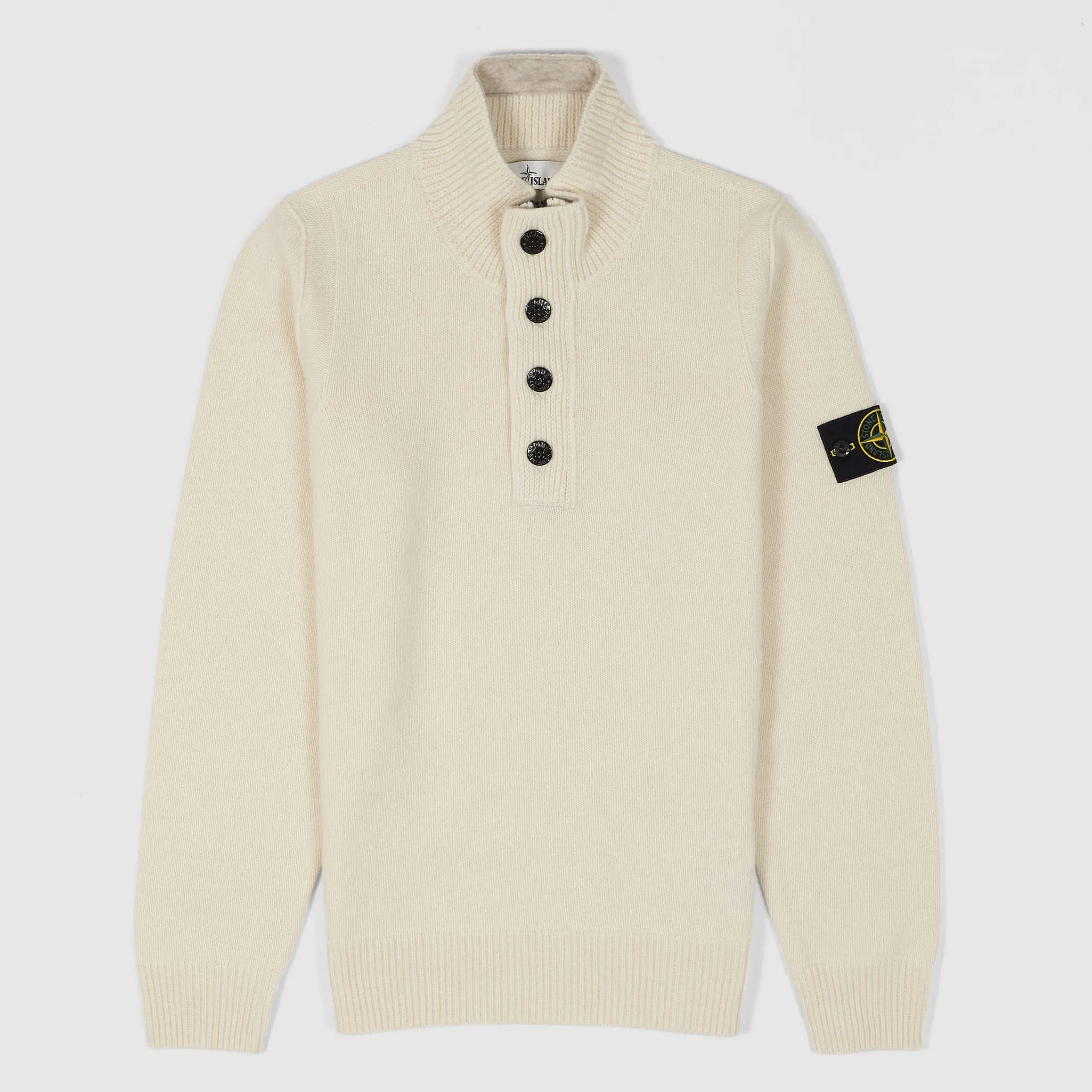 Stone Island Buttoned Half Zip Pullover sold by DeeCee style