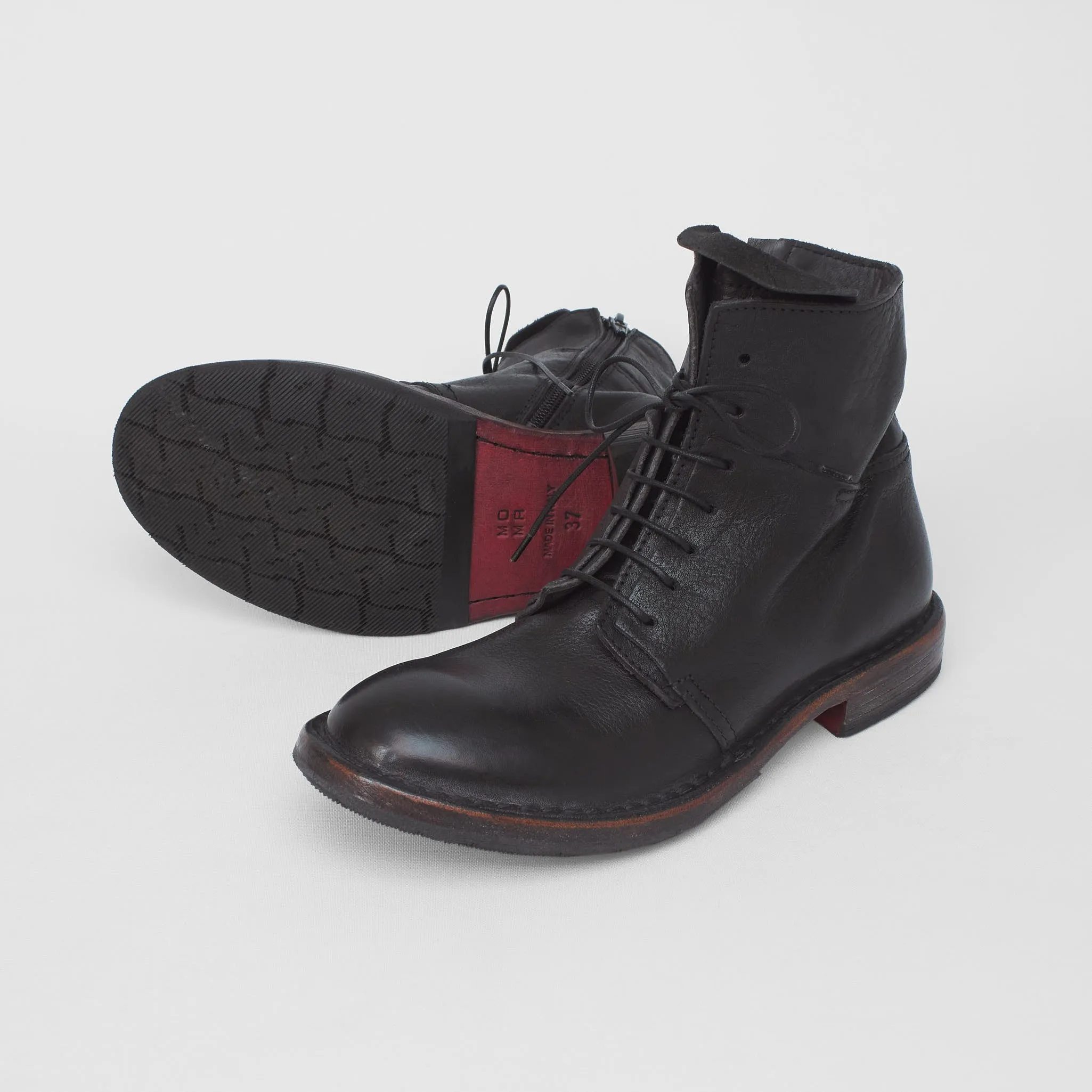 Moma Ladies Tronchetto Rubber Sole Boots sold by DeeCee style product image thumbnail 2