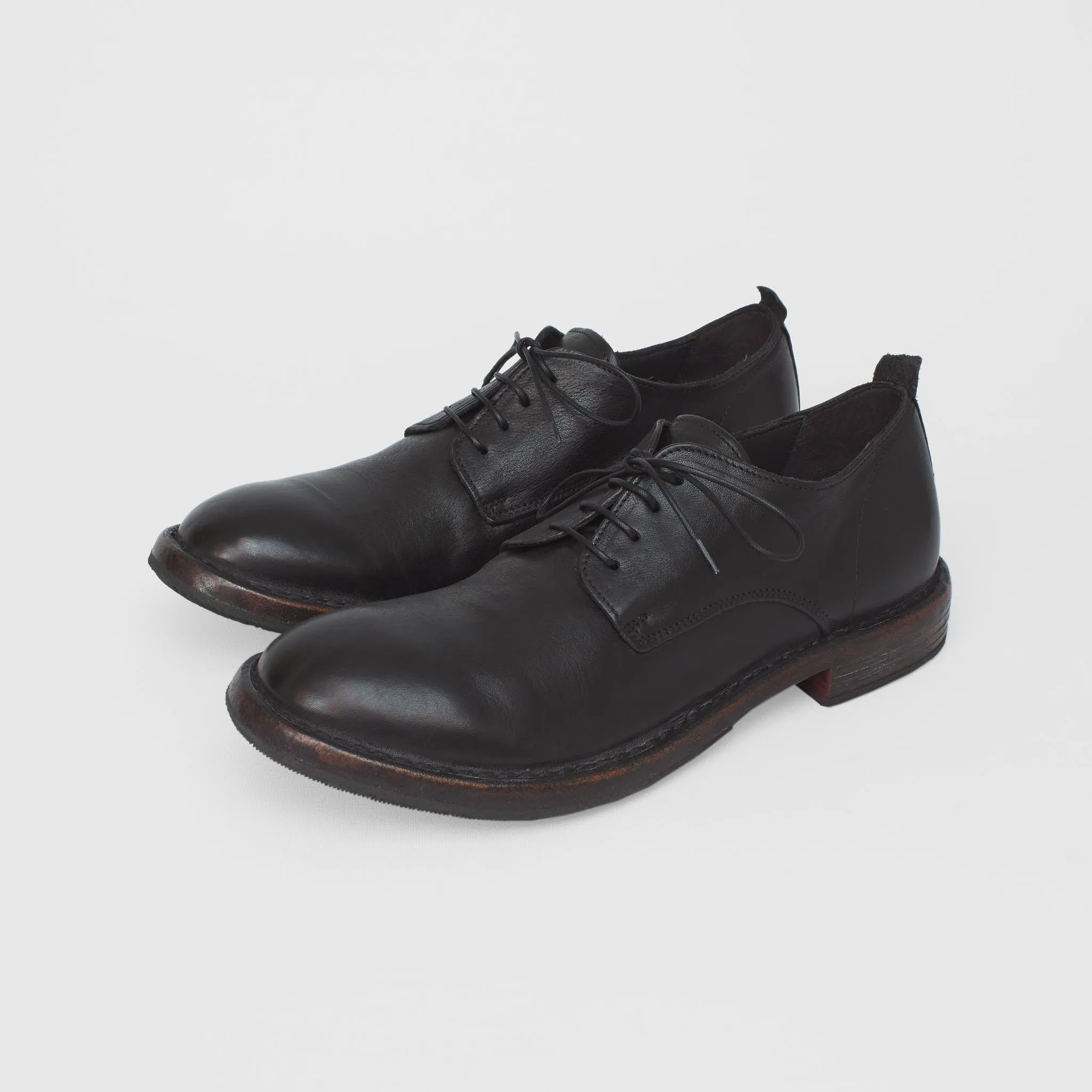 Moma Washed Leather Classic Blutcher Dress Shoes sold by DeeCee style