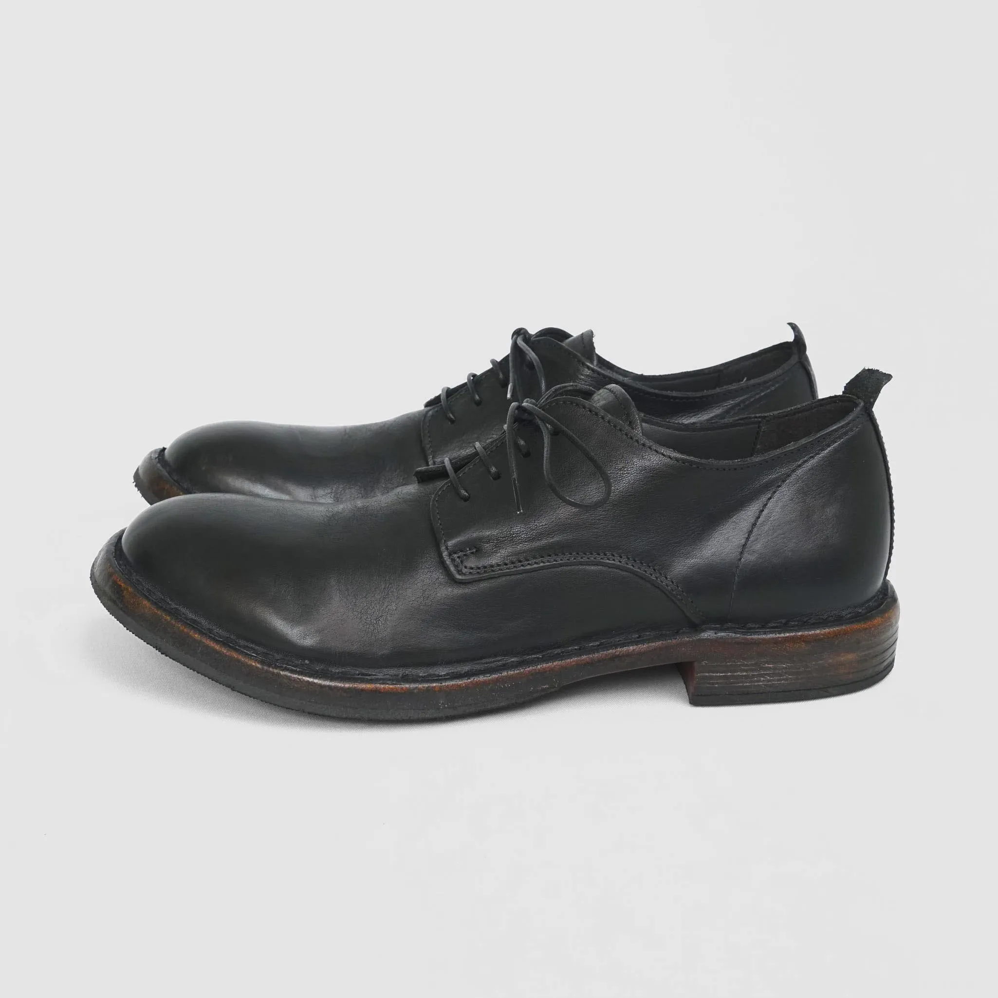 Moma Washed Leather Classic Blutcher Dress Shoes sold by DeeCee style product image thumbnail 3
