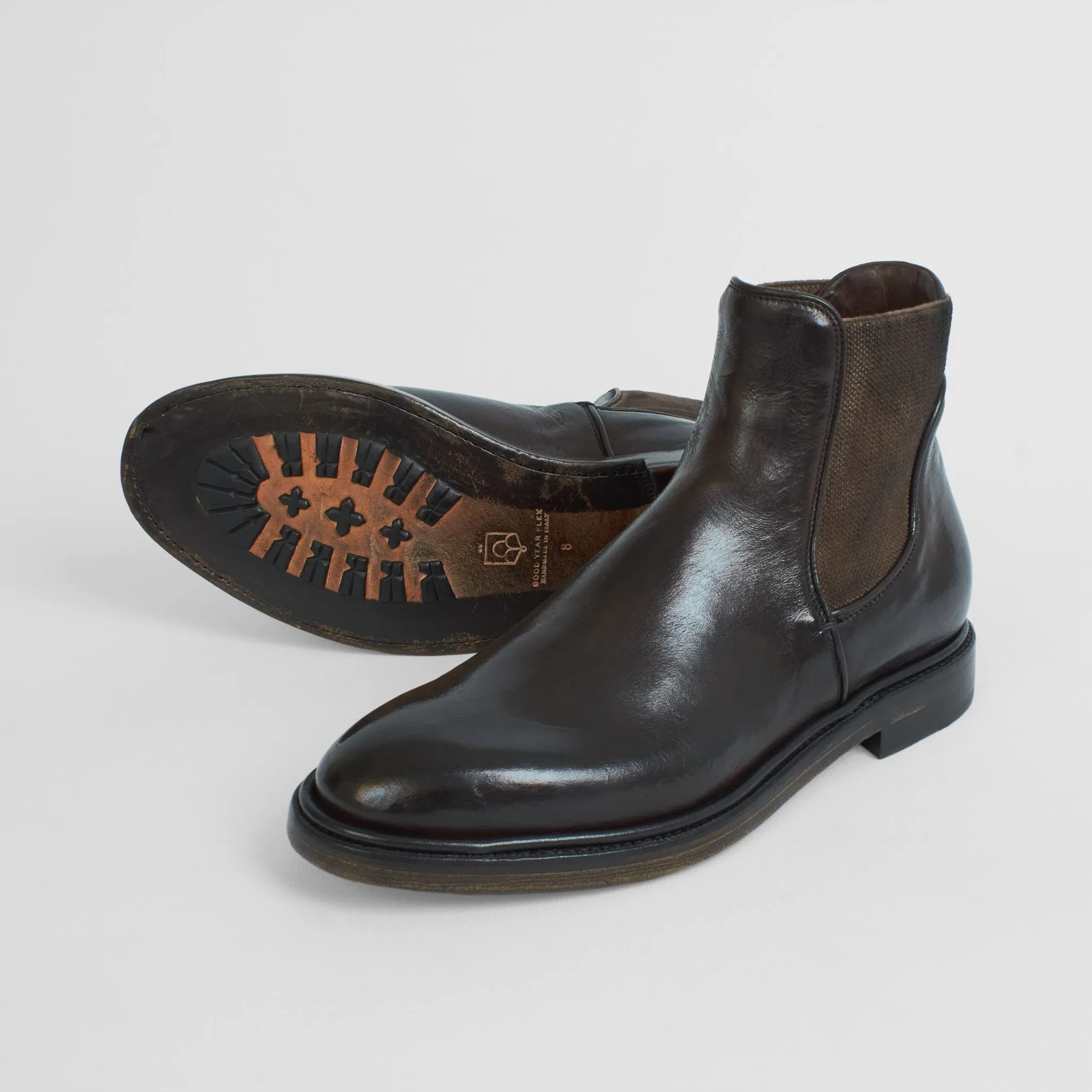 Silvano Sassetti Goodyear Welted Chelsea Boot sold by DeeCee style product image thumbnail 2