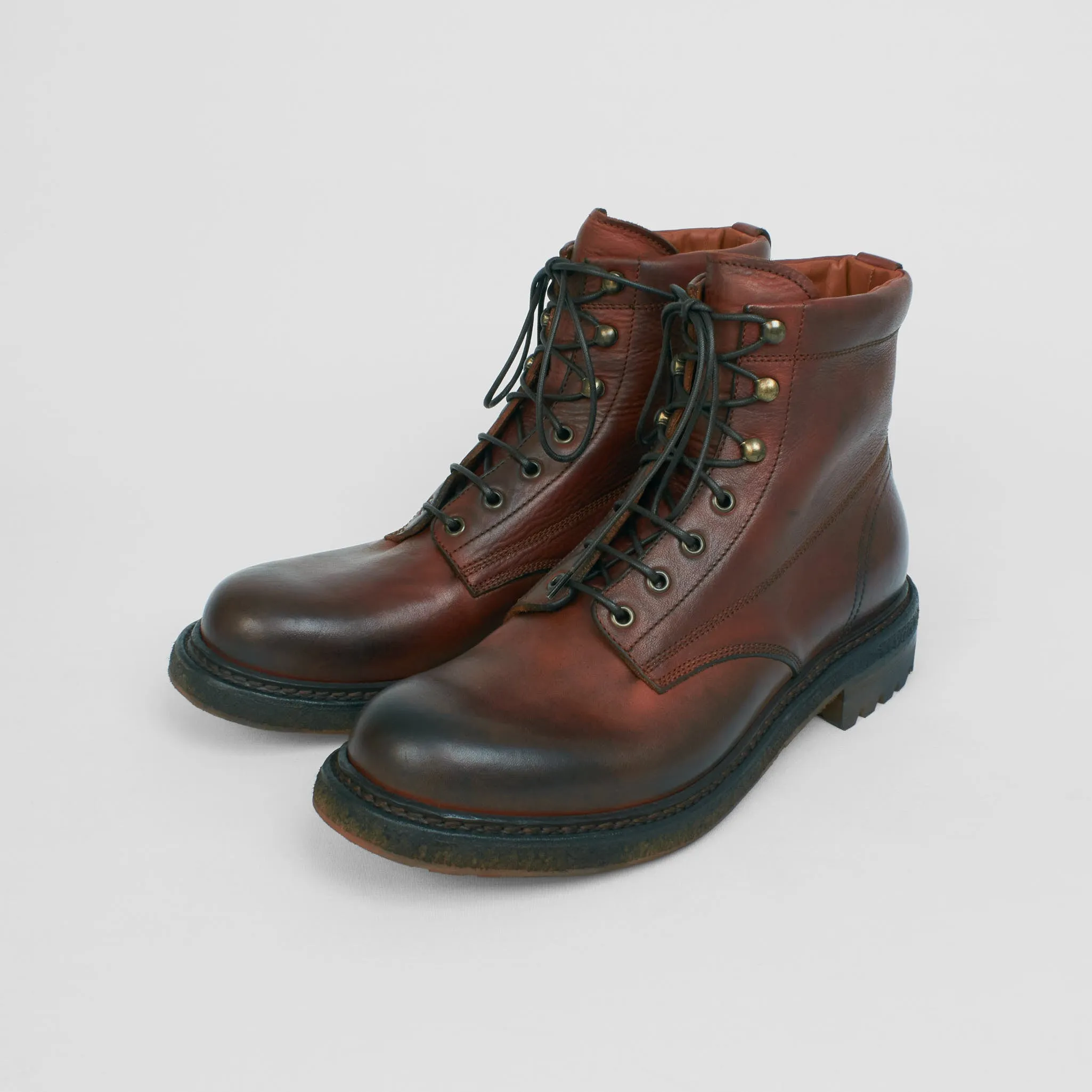 Silvano Sassetti Goodyear Welted Leather Lined Boot sold by DeeCee style