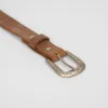 Double RL Washed Leather Belt sold by DeeCee style