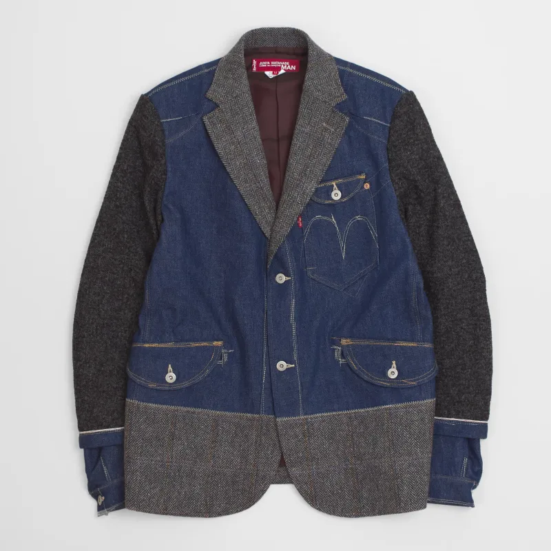Junya Watanabe Man x Levi's® Patchwork Blazer sold by DeeCee style