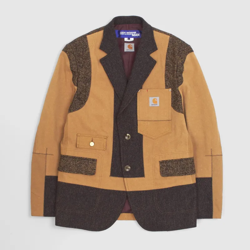 Junya Watanabe Man x Carhartt Patchwork Blazer sold by DeeCee style