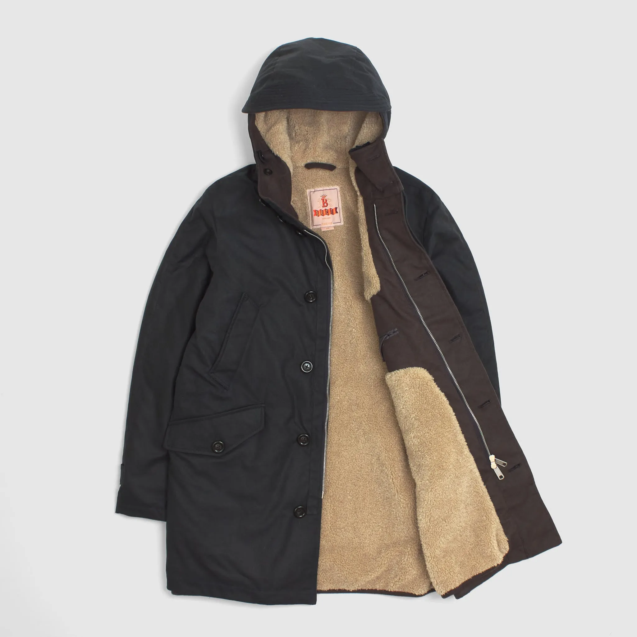 Baracuta Long Knott Waxed Cotton Parka sold by DeeCee style product image thumbnail 2