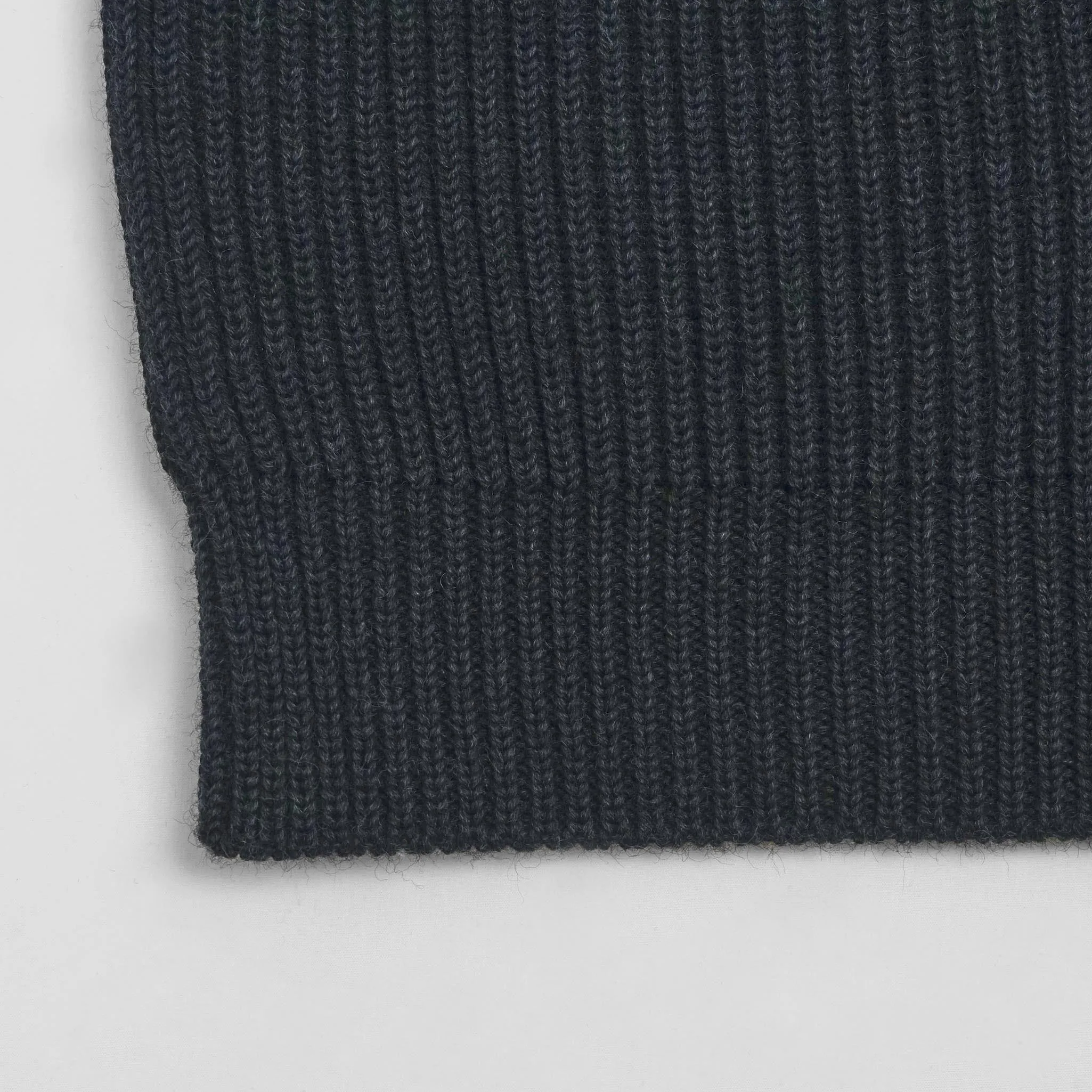 Andersen-Andersen Sailor Full Zip Cardigan Natural Indigo sold by DeeCee style product image thumbnail 5