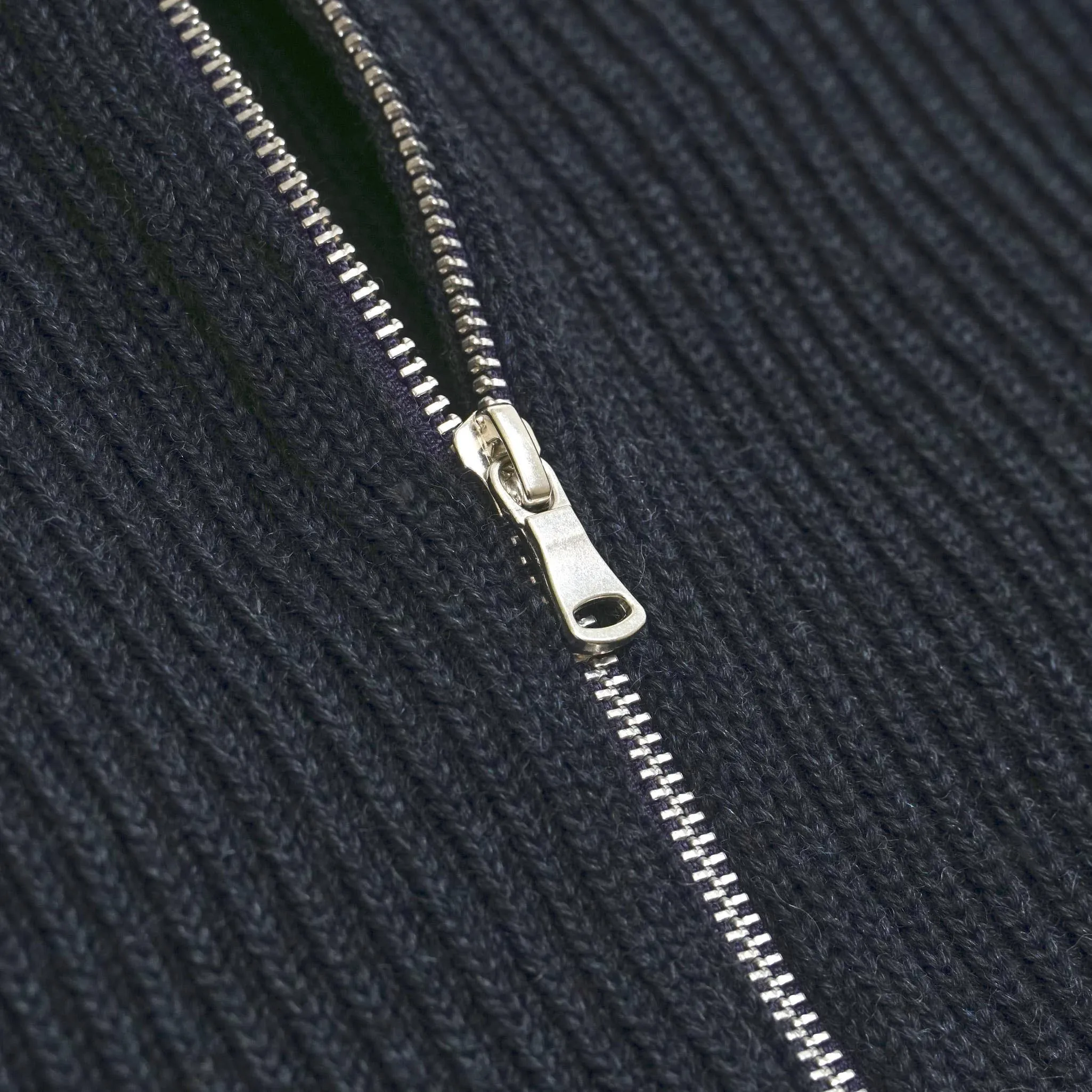 Andersen-Andersen Sailor Full Zip Cardigan Natural Indigo sold by DeeCee style product image thumbnail 4