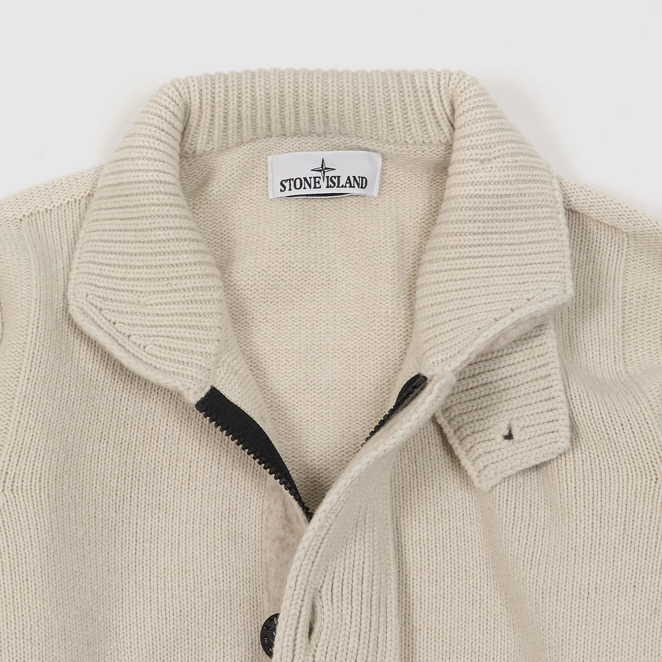 Stone Island Full-Zip Lambswool Cardigan sold by DeeCee style product image thumbnail 3
