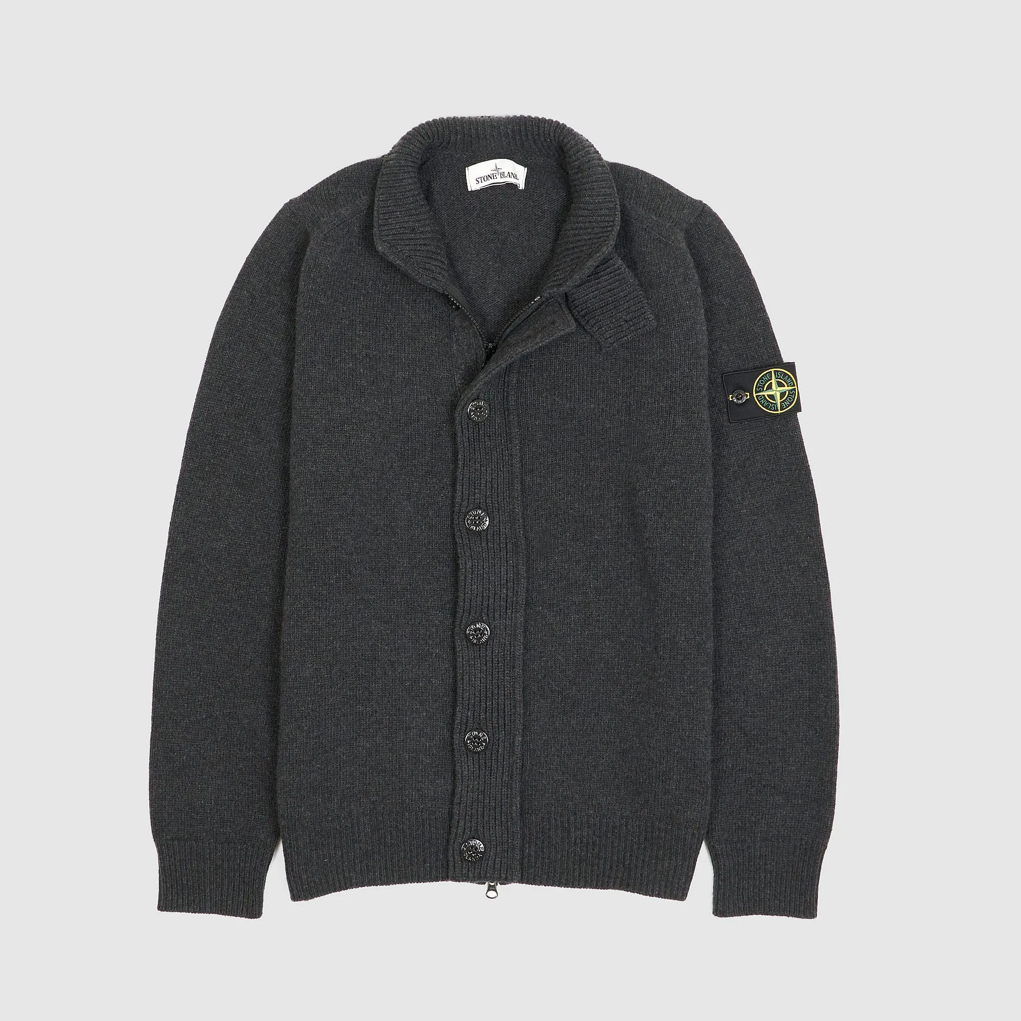 Stone Island Full-Zip Lambswool Cardigan sold by DeeCee style product image thumbnail 5