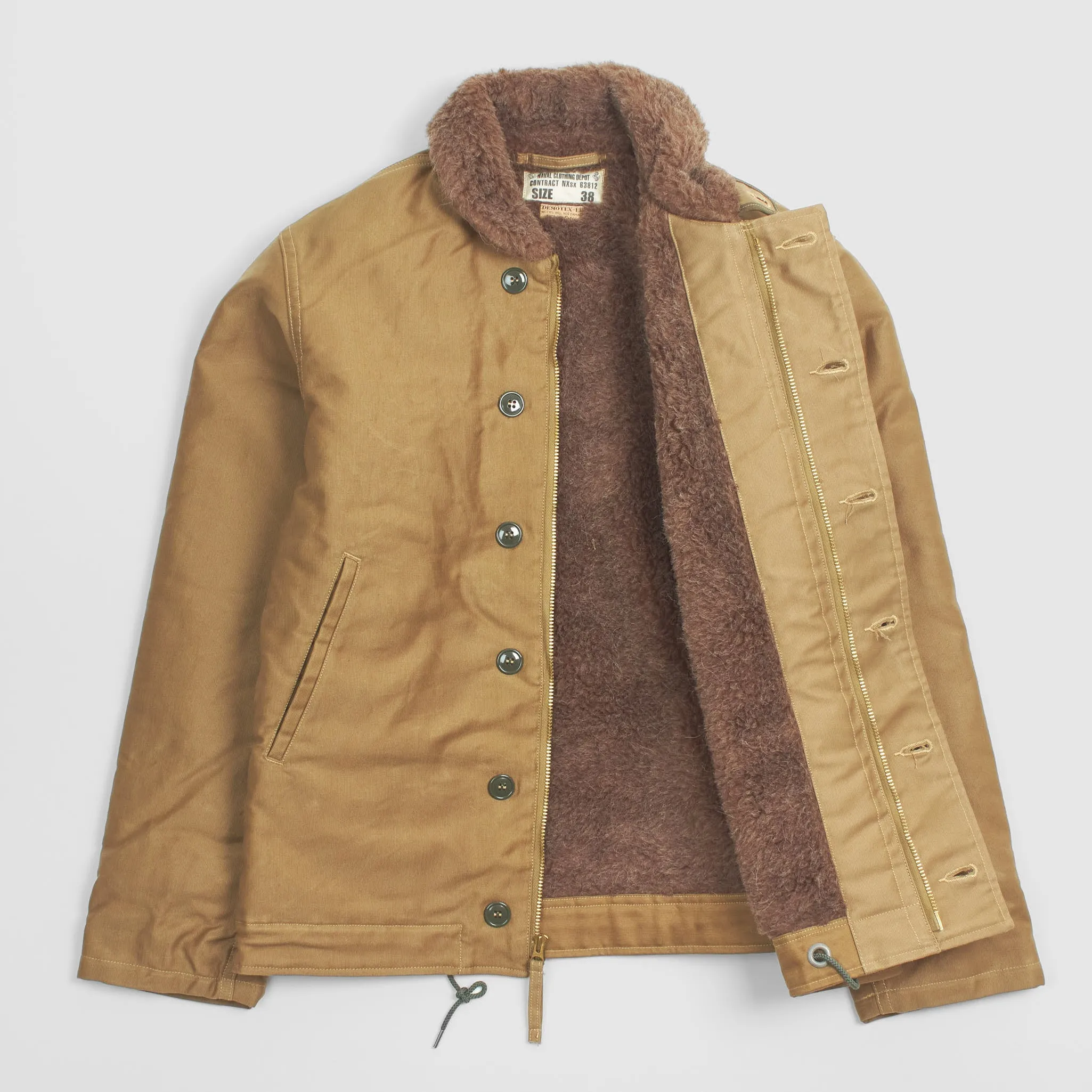 Buzz Rickson's N-1 Deck-Jacket Demotex sold by DeeCee style product image thumbnail 3