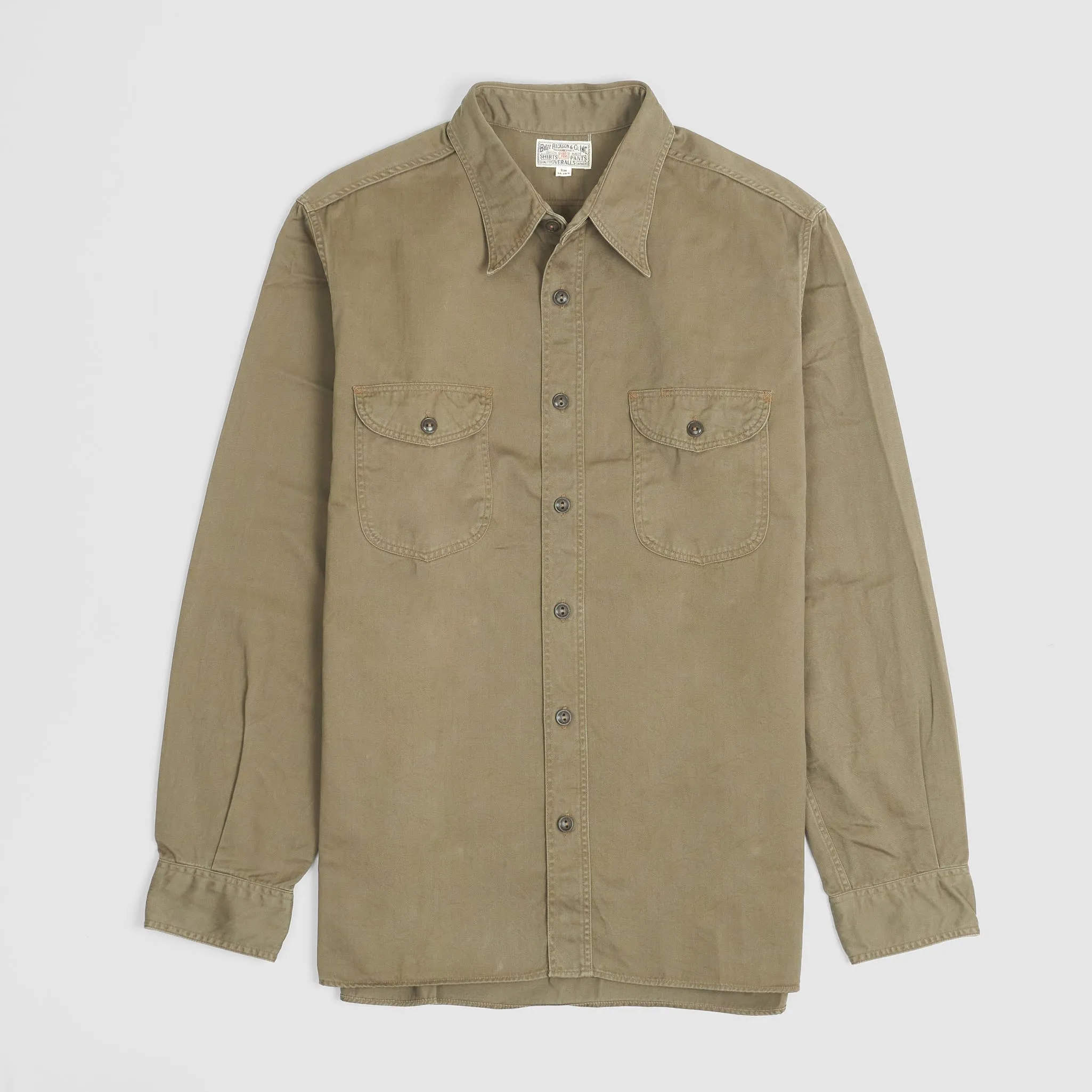 Buzz Rickson's Military Work Shirt sold by DeeCee style