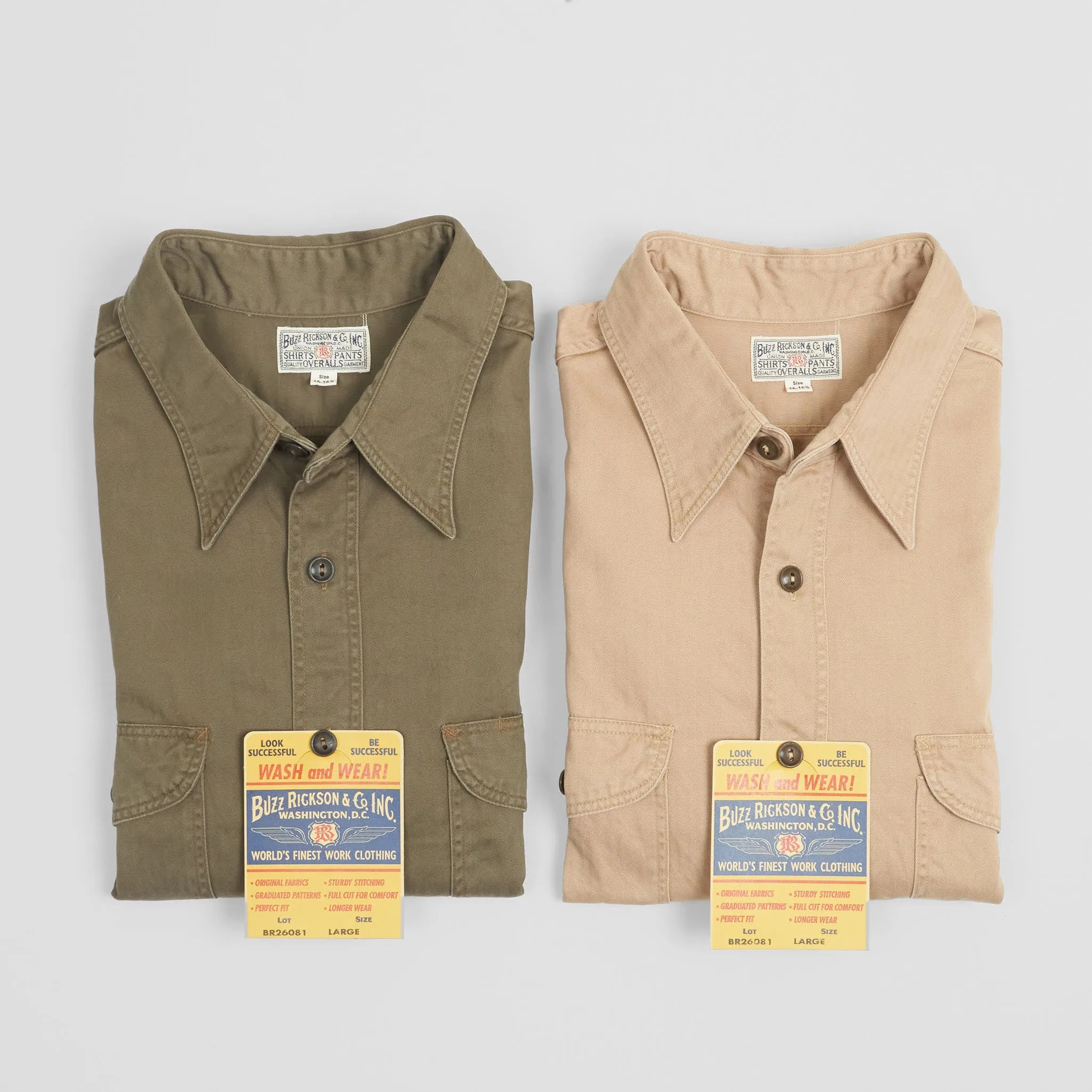 Buzz Rickson's Military Work Shirt sold by DeeCee style product image thumbnail 3