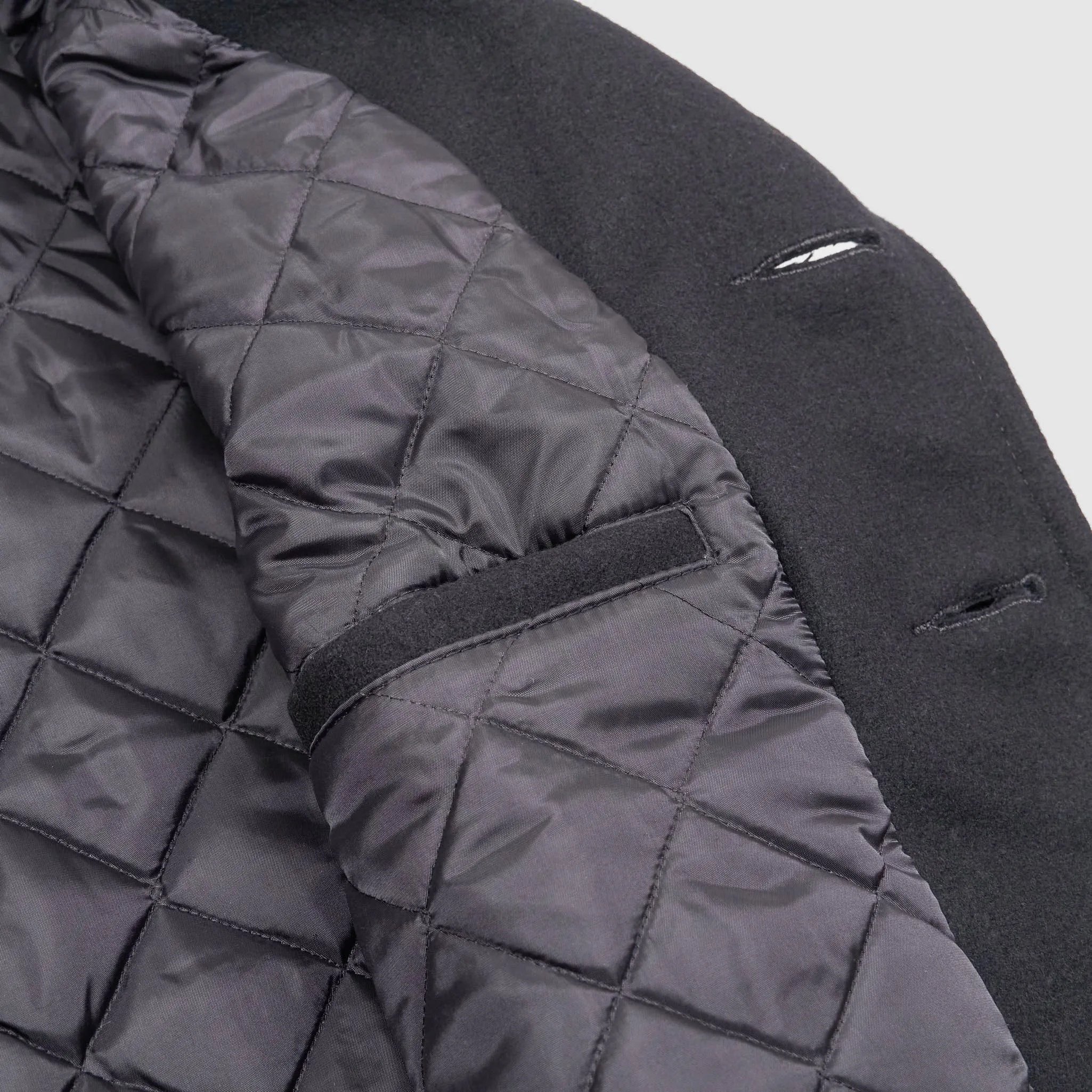 Schott Wool Navy Pea Coat sold by DeeCee style product image thumbnail 5