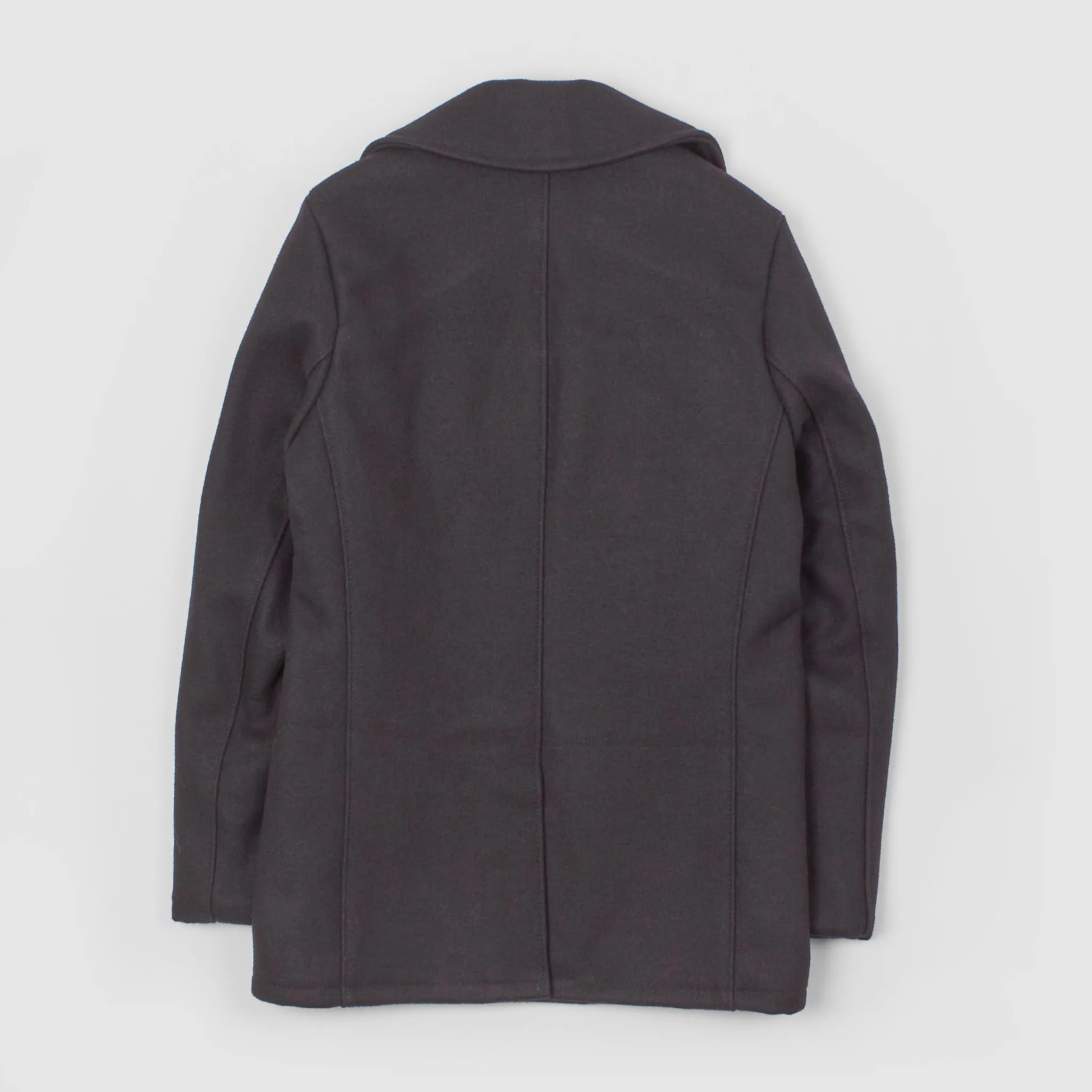 Schott Wool Navy Pea Coat sold by DeeCee style product image thumbnail 3