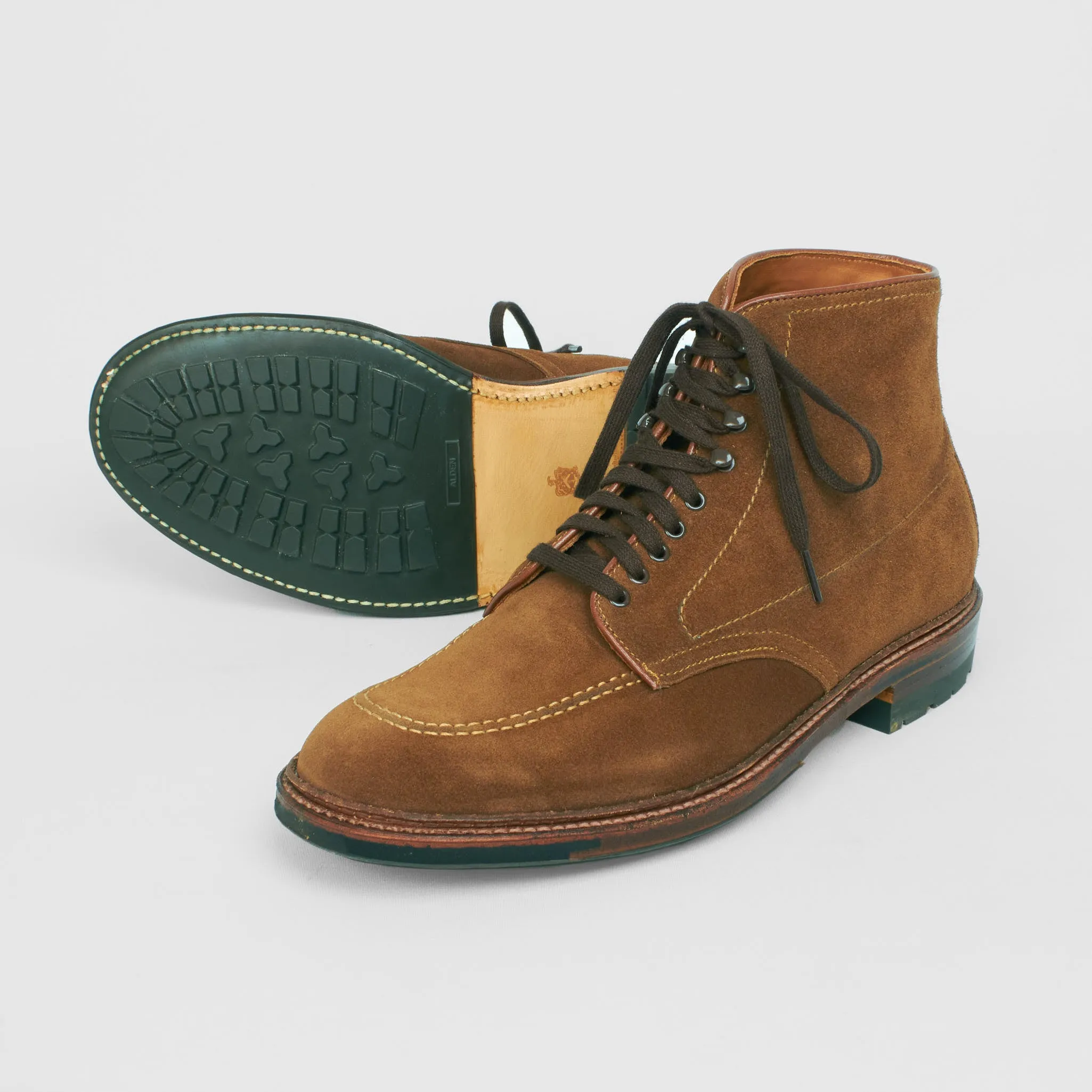 Alden Indy Boot Snuff Suede with Commando Sole 4011 sold by DeeCee style product image thumbnail 2