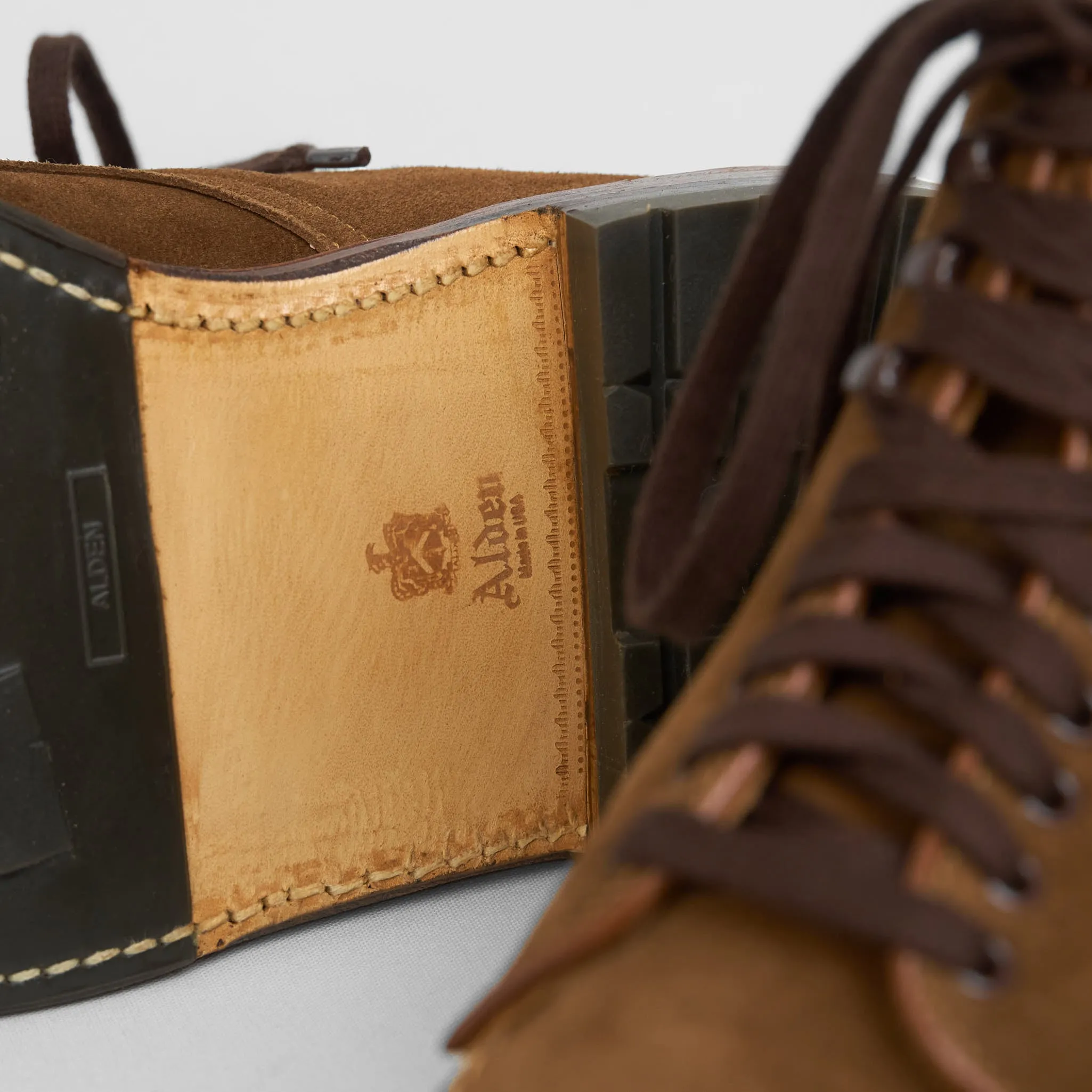 Alden Indy Boot Snuff Suede with Commando Sole 4011 sold by DeeCee style product image thumbnail 3