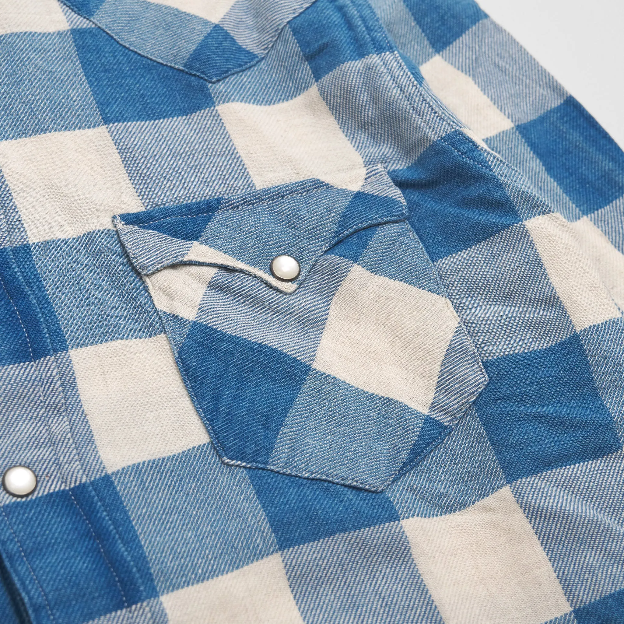 Double RL Western Check Shirt sold by DeeCee style product image thumbnail 4
