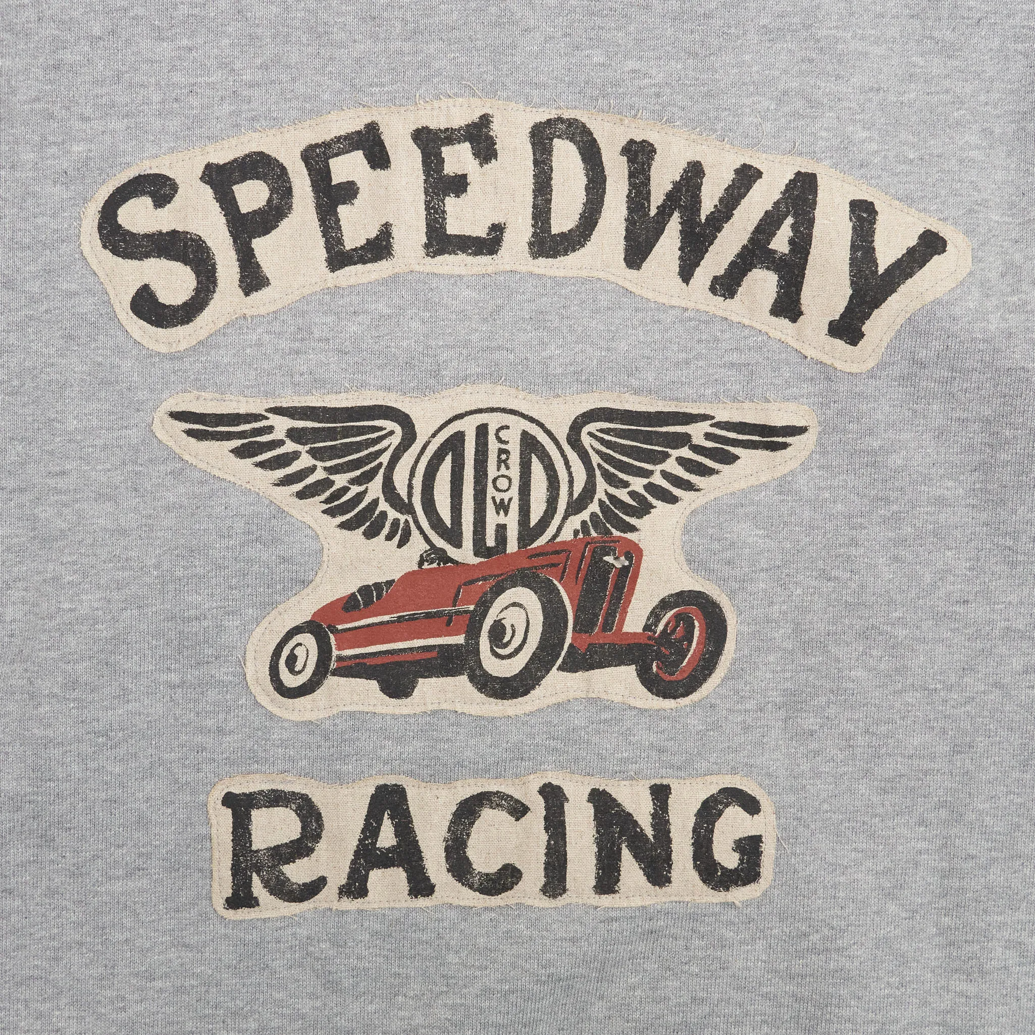 Old Crow Speed Shop by Glad Hand & Co. Zip Up Hooded Sweatshirt sold by DeeCee style product image thumbnail 3