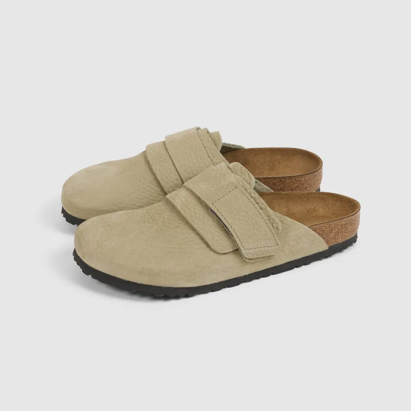 Birkenstock Nagoya Nubuck Leather Clogs sold by DeeCee style