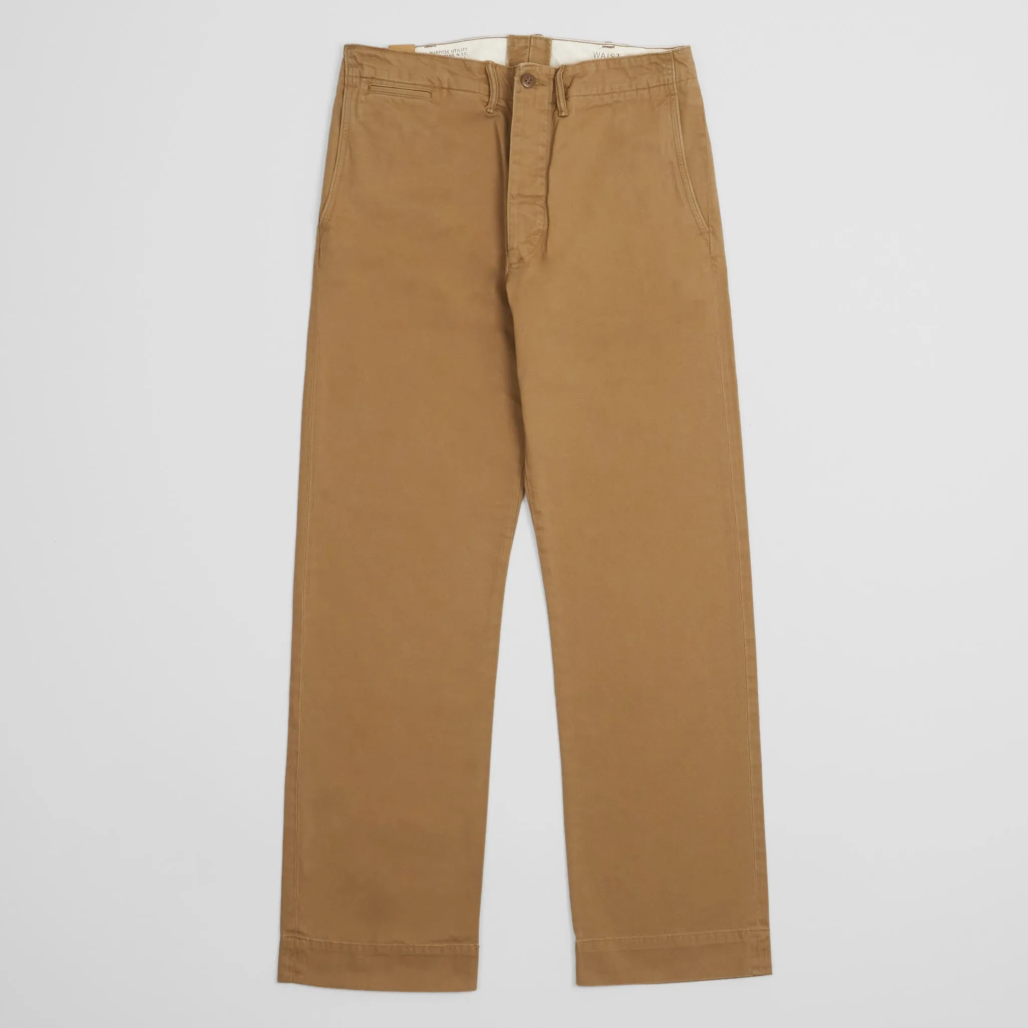 Double RL Officers Classic Chinos Straight Cut sold by DeeCee style