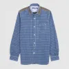 Junya Watanabe Man Patchwork Plaid Shirt sold by DeeCee style