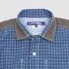 Junya Watanabe Man Patchwork Plaid Shirt sold by DeeCee style
