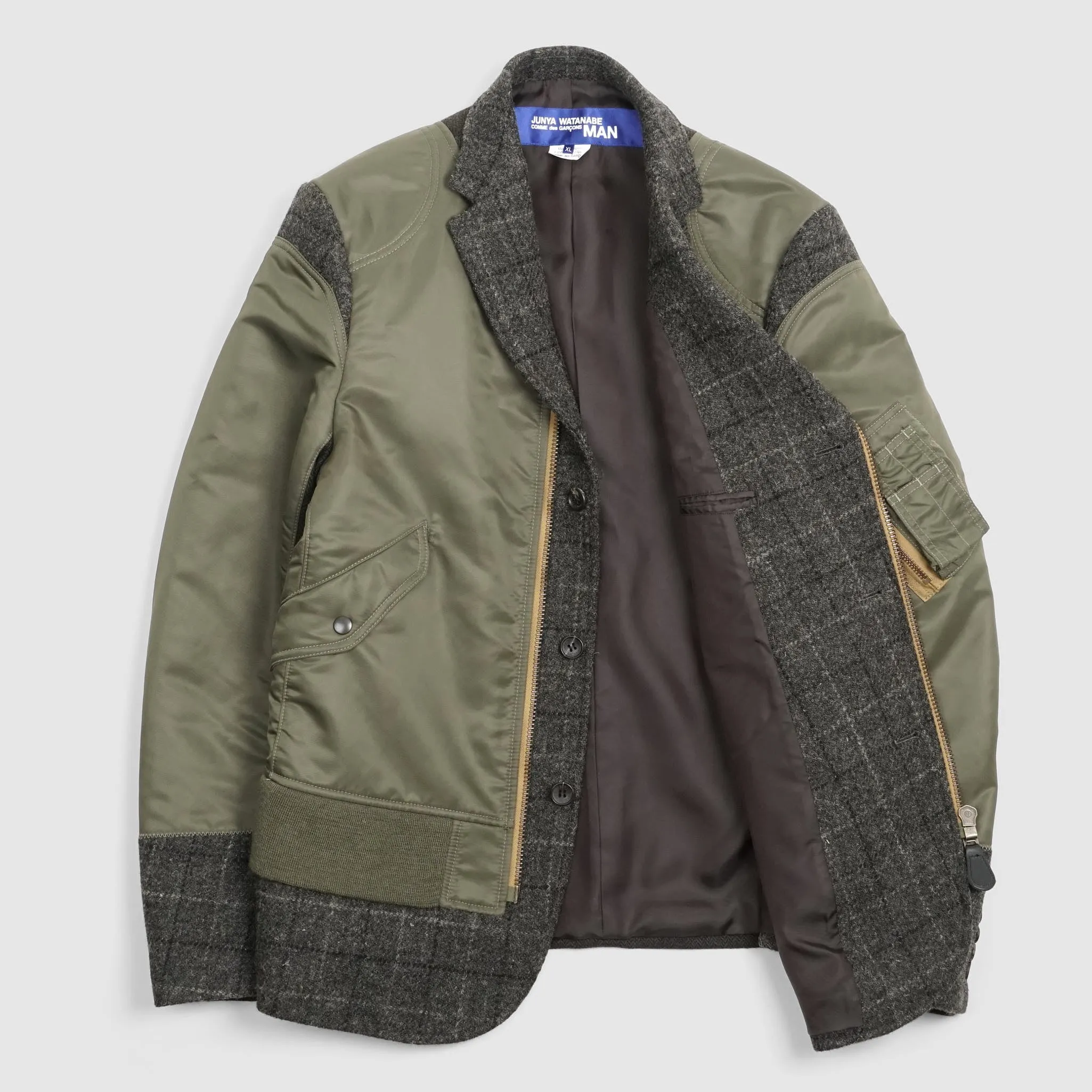 Junya Watanabe Man MA-1 Hybrid Bomber Blazer sold by DeeCee style product image thumbnail 2