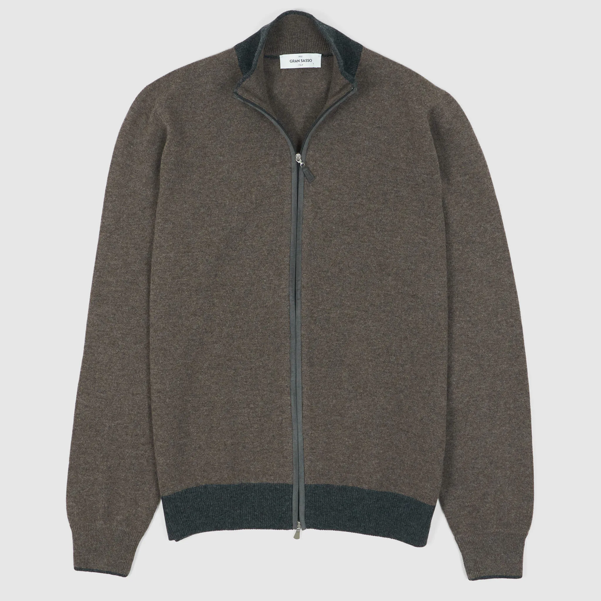 Gran Sasso Full Zip Cardigan sold by DeeCee style